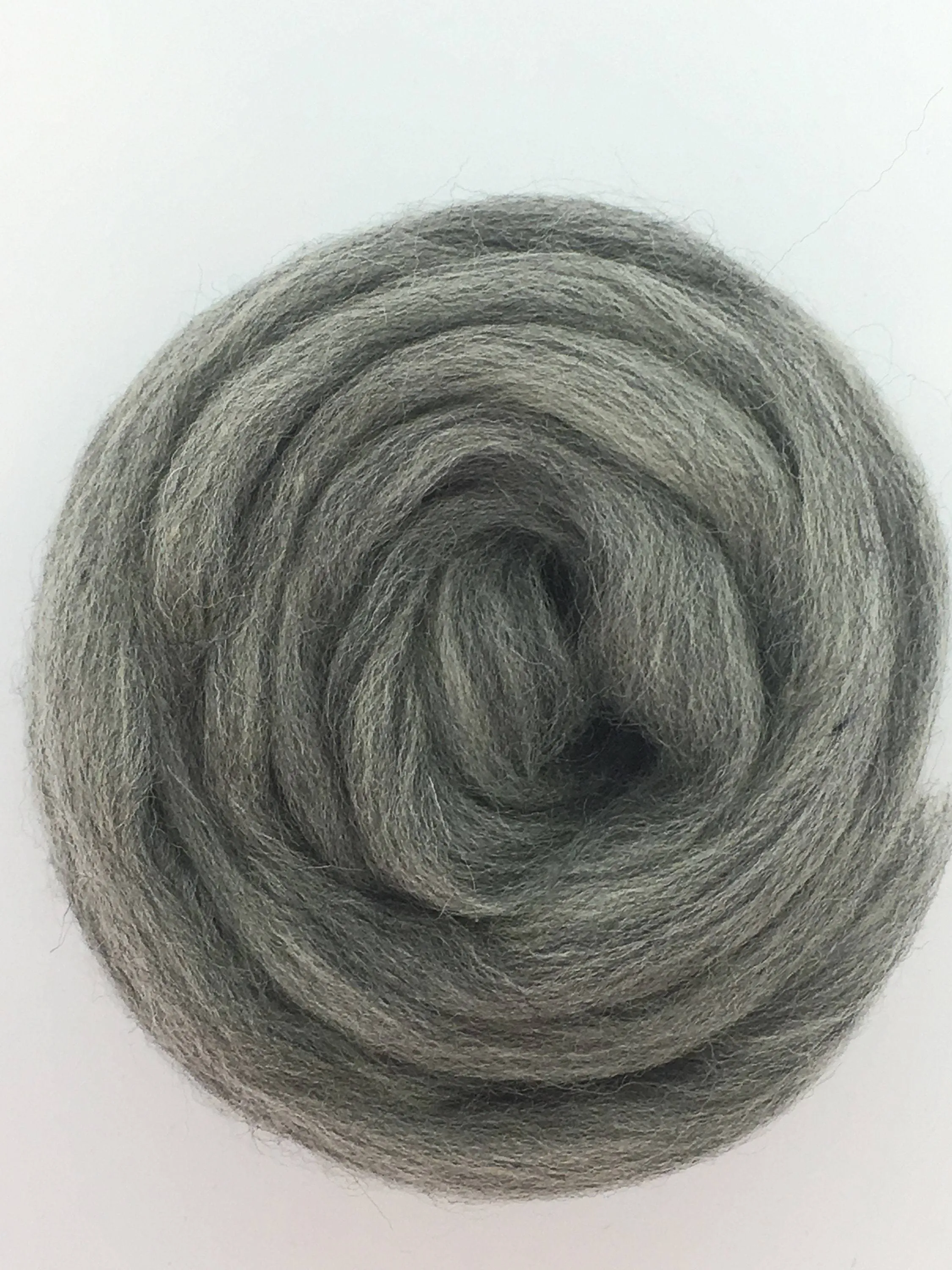 4 oz  ounces  Gray Merino Wool Top Roving Fiber Spinning, Felting , weaving, dolls, Crafts USA -SALE! Blogger Favorite 5 Stars!