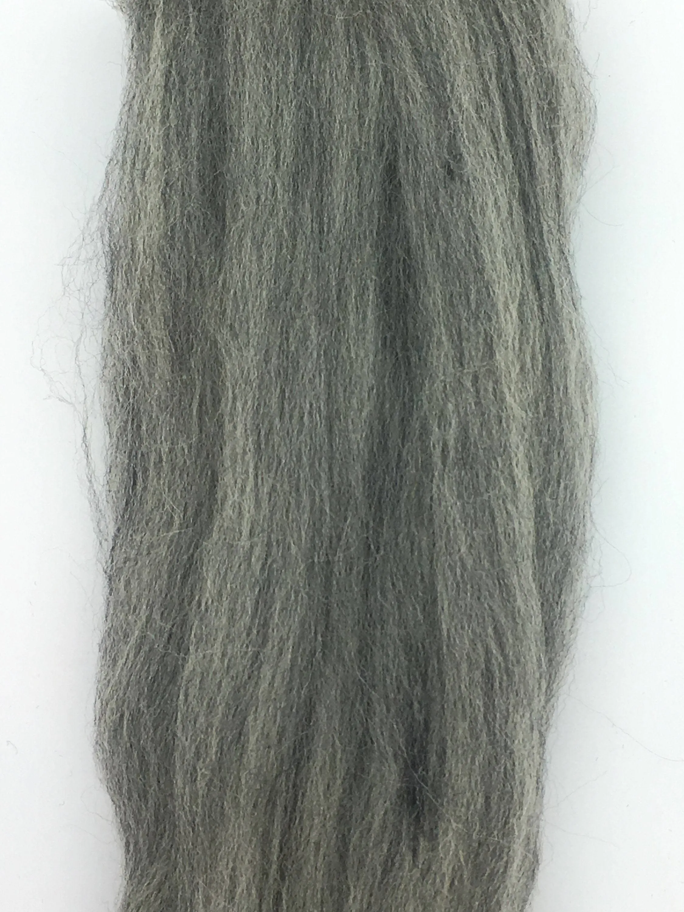 4 oz  ounces  Gray Merino Wool Top Roving Fiber Spinning, Felting , weaving, dolls, Crafts USA -SALE! Blogger Favorite 5 Stars!