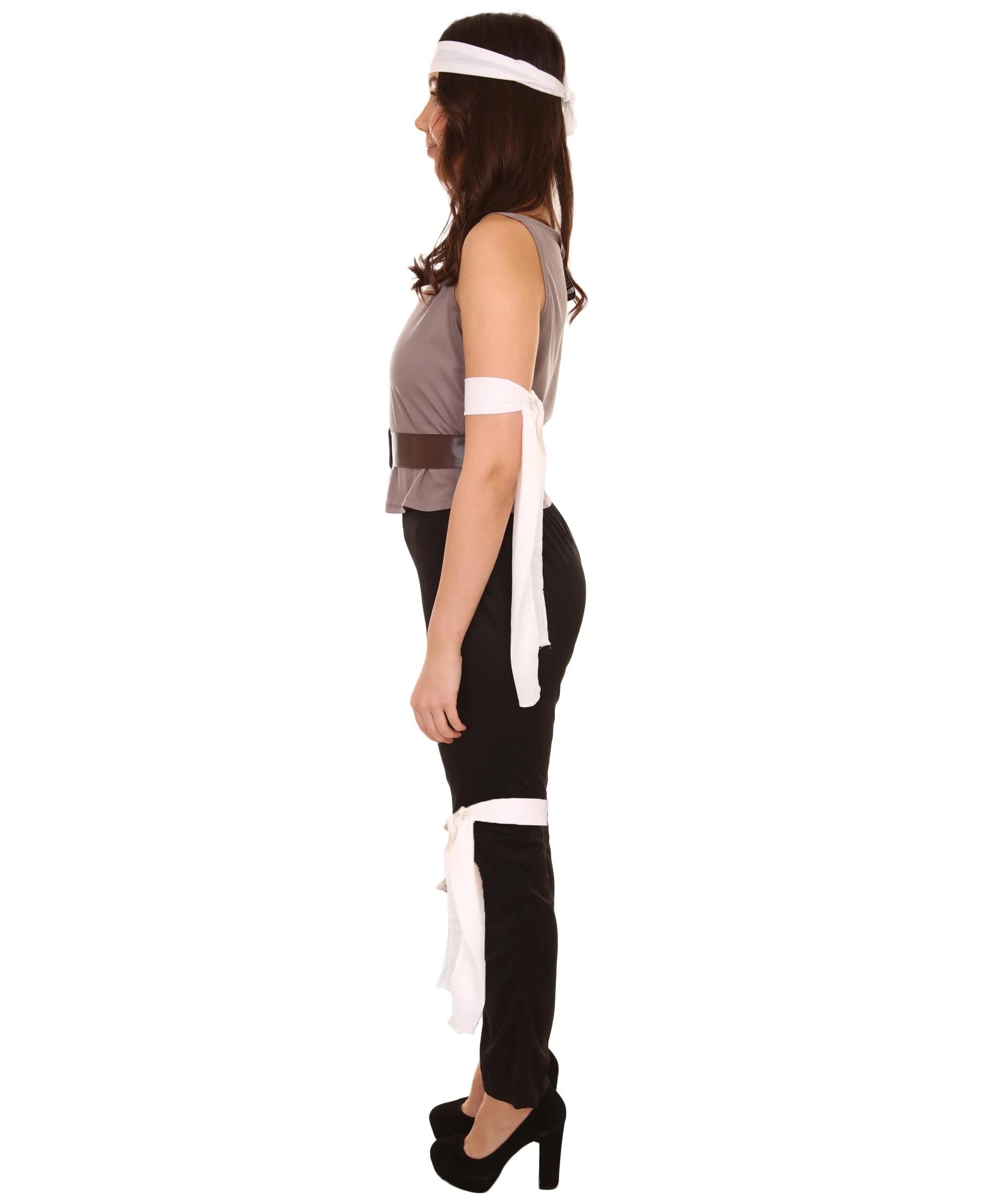 Adult Women's New Treasure Hunter video game Costume , Brunette and Black Cosplay Costume