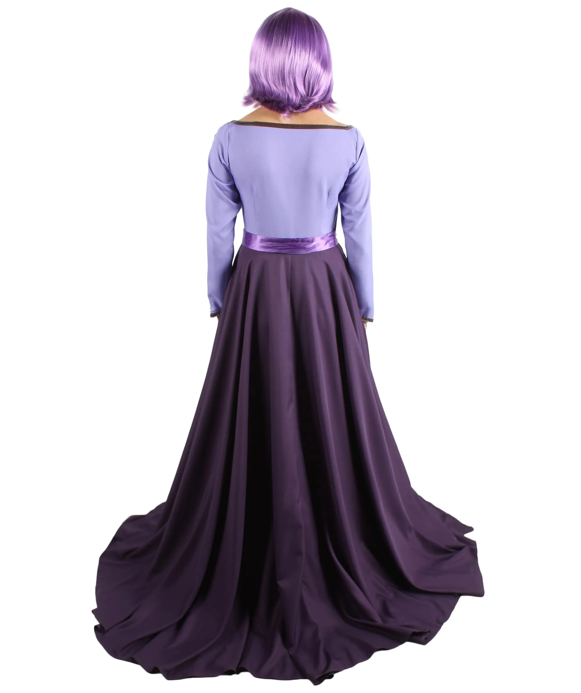 Adult Women's Purple Winter Princess Costume