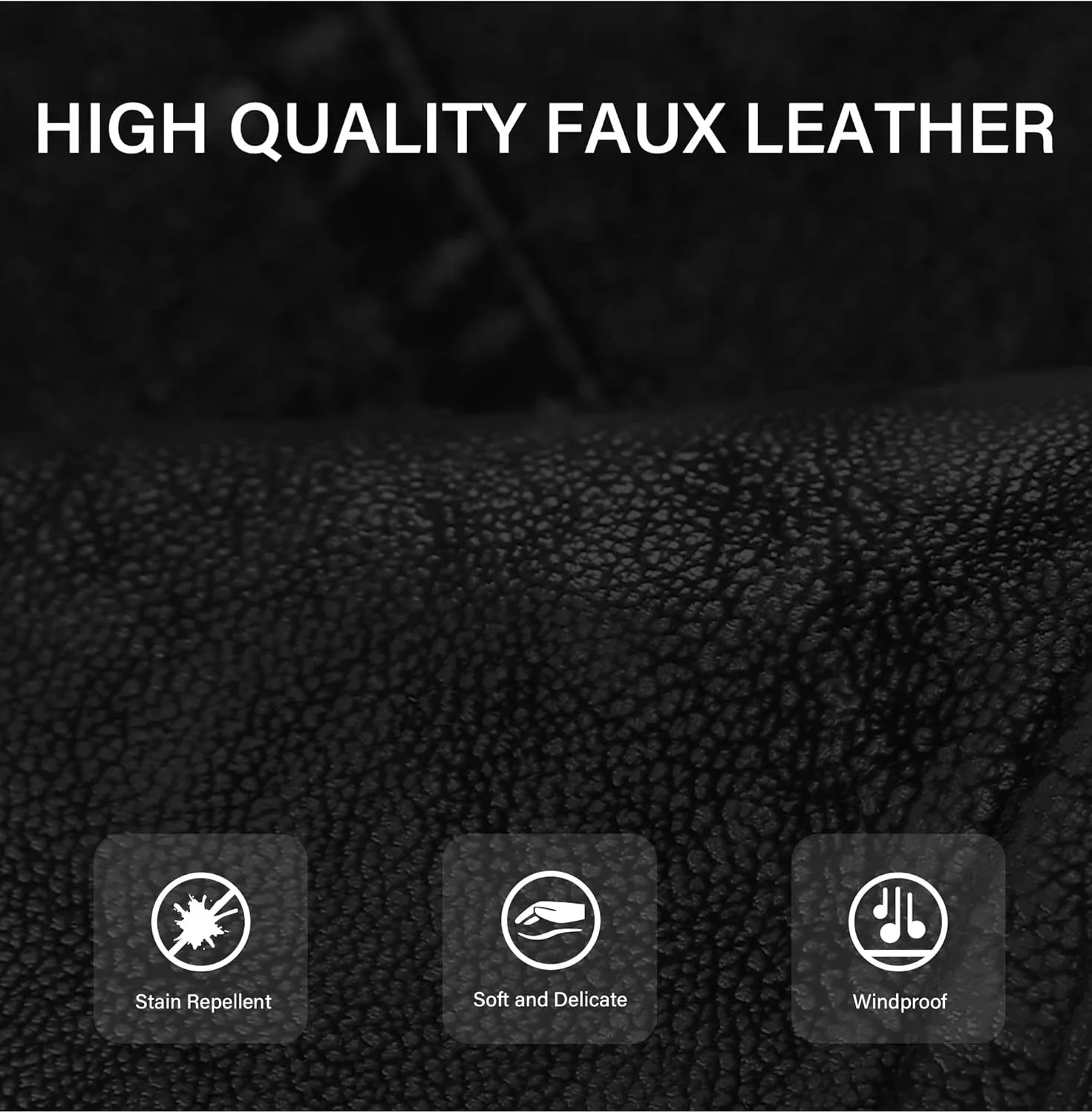Bellivera Women's Faux Leather Casual Jacket 2025 Spring Trendy Motorcycle Outfits Lightweight Classic Coat