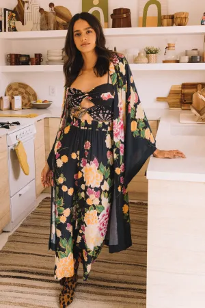 Black Geisha Linda Trousers