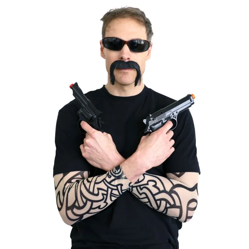 Black Handlebar Mo - Dr Toms