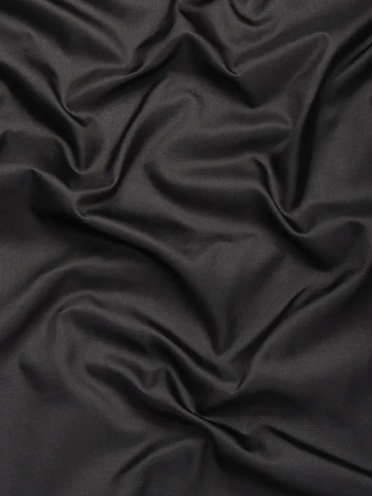 Black Zari Silk Blend Saree