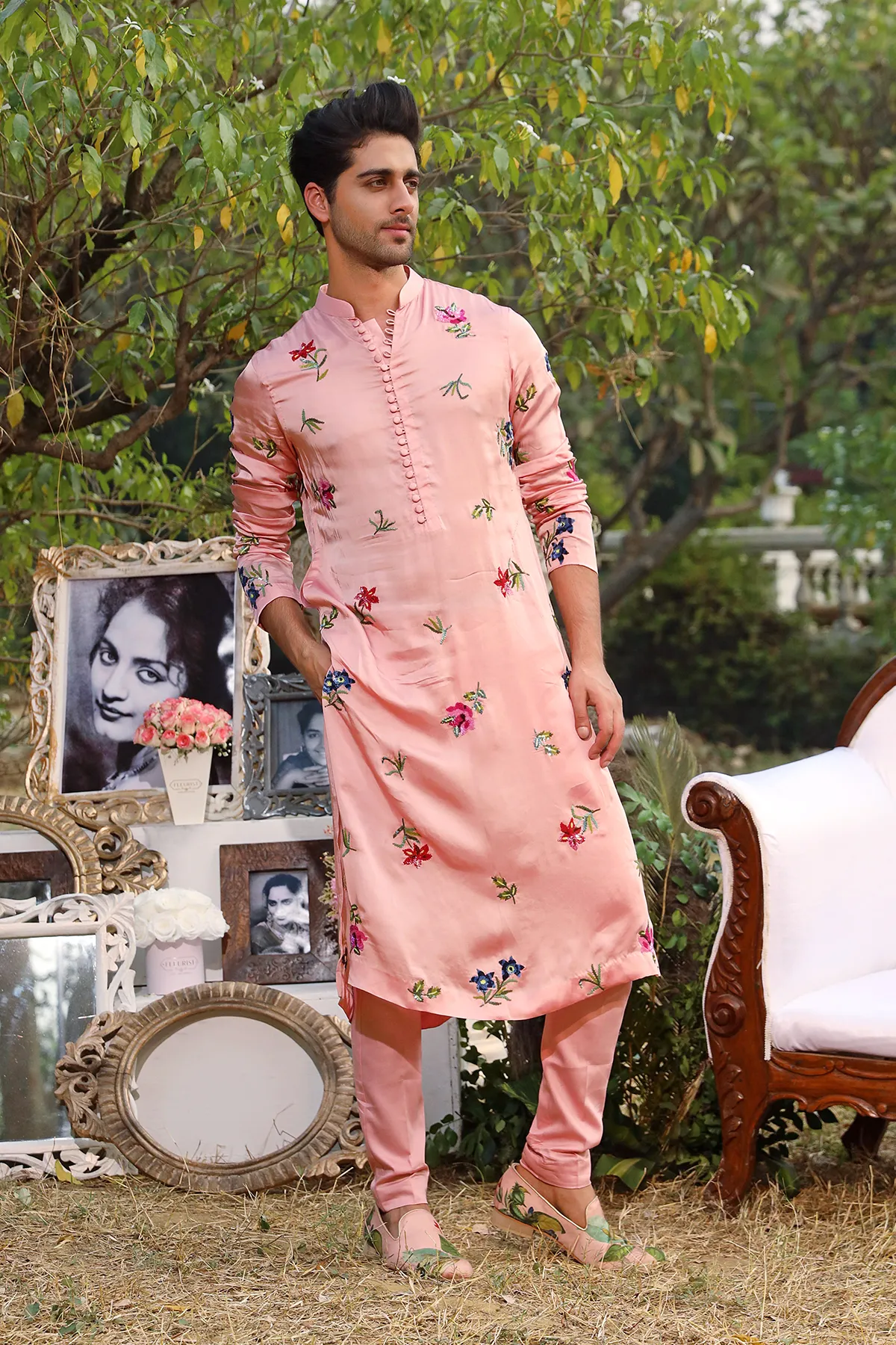 Blush Kurta Set