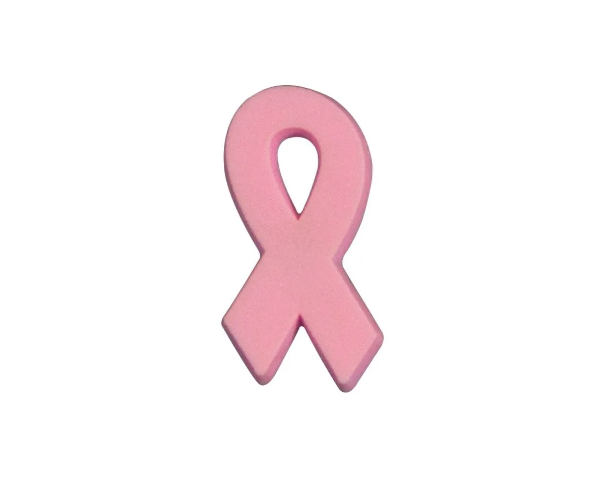 Breast Cancer Pink Ribbon Silicone Pins
