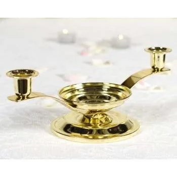 Candle Holder (Gold or Silver) for Unity and Tapers