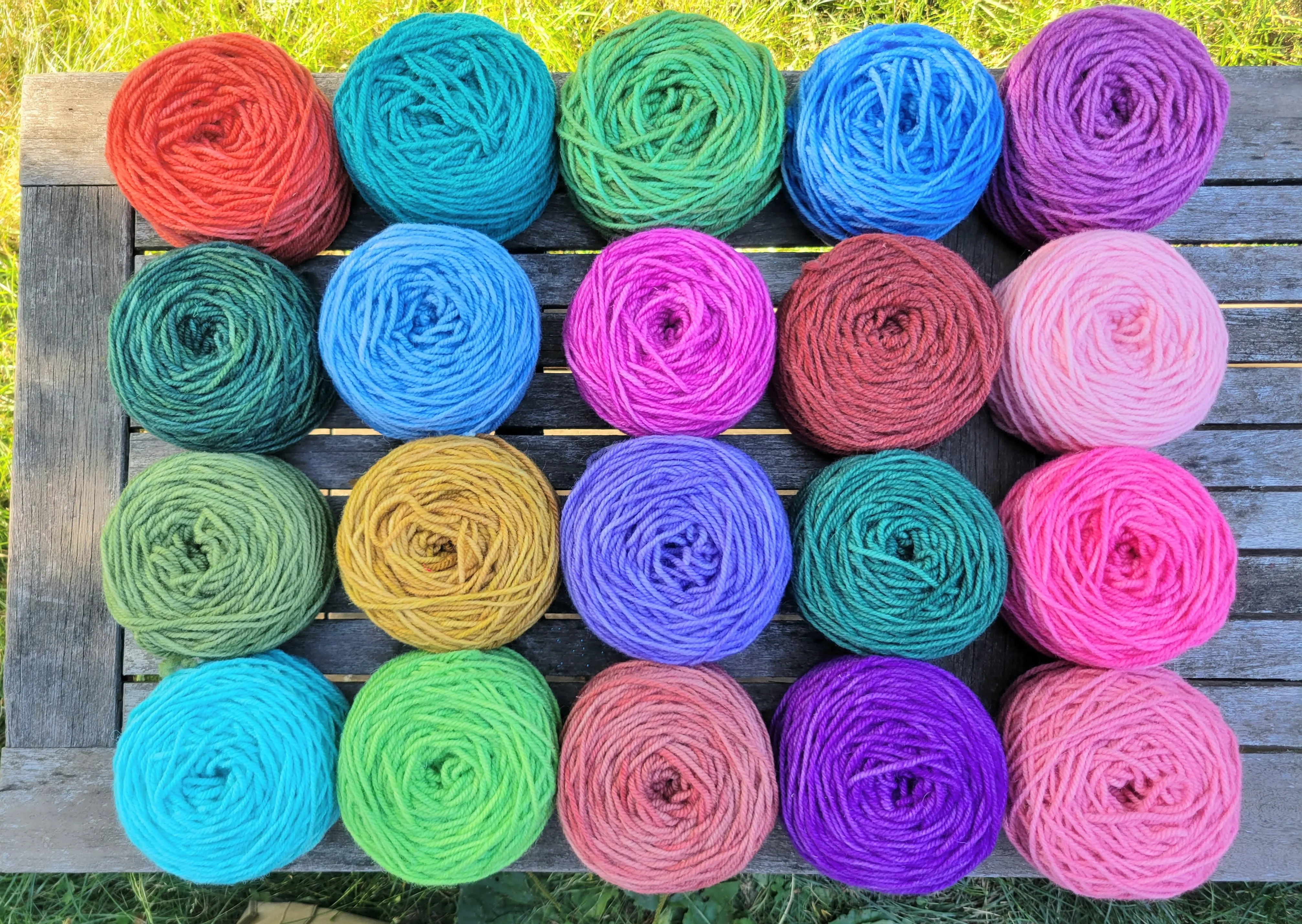 Claude Monet Inspired Yarn Sampler