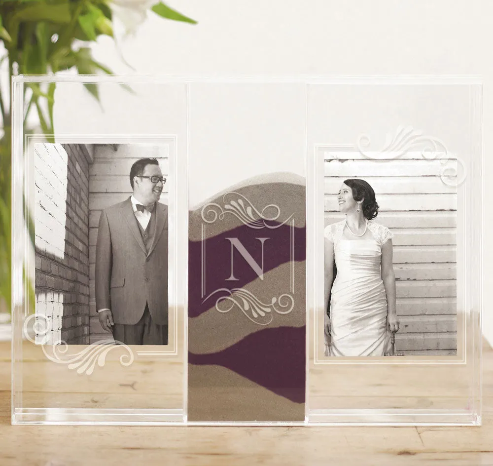 Clearly Love Unity Sand Photo Frame