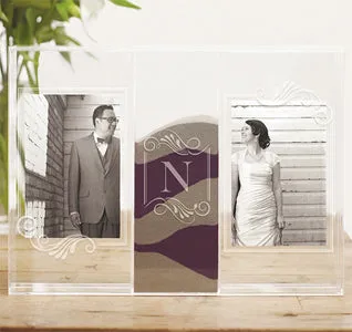 Clearly Love Unity Sand Photo Frame