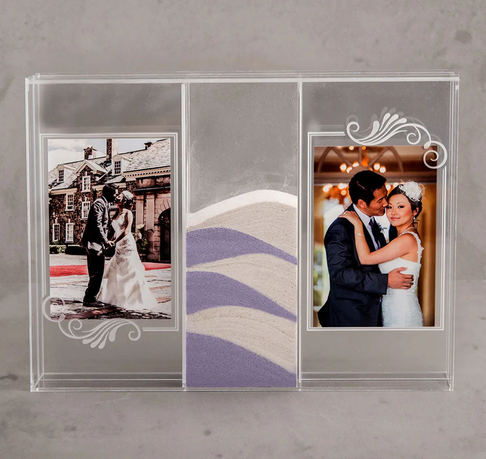 Clearly Love Unity Sand Photo Frame