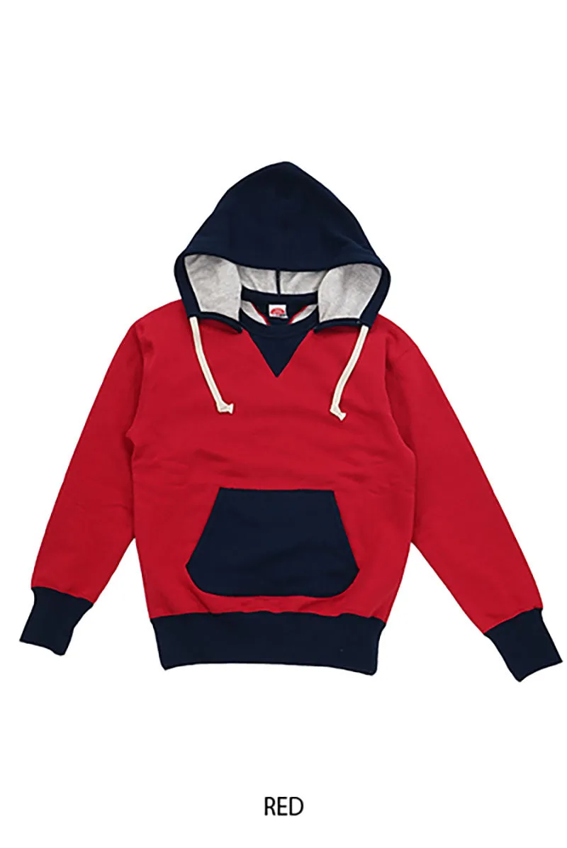 Double Face 3tone Sweat Parka