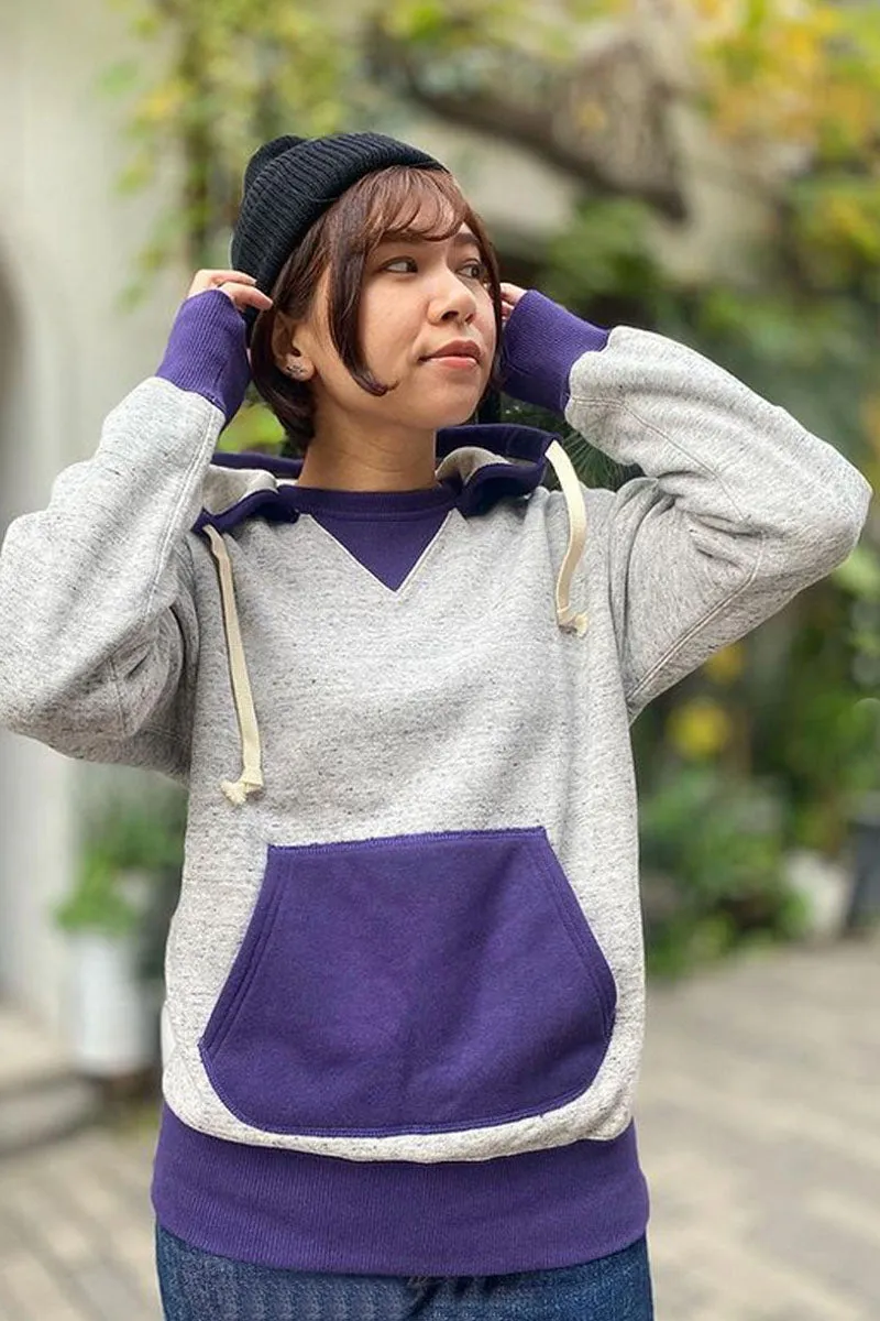 Double Face 3tone Sweat Parka
