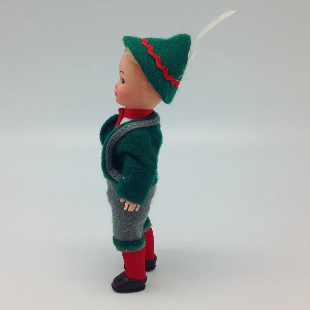 German Costume Boy Doll 6 inches