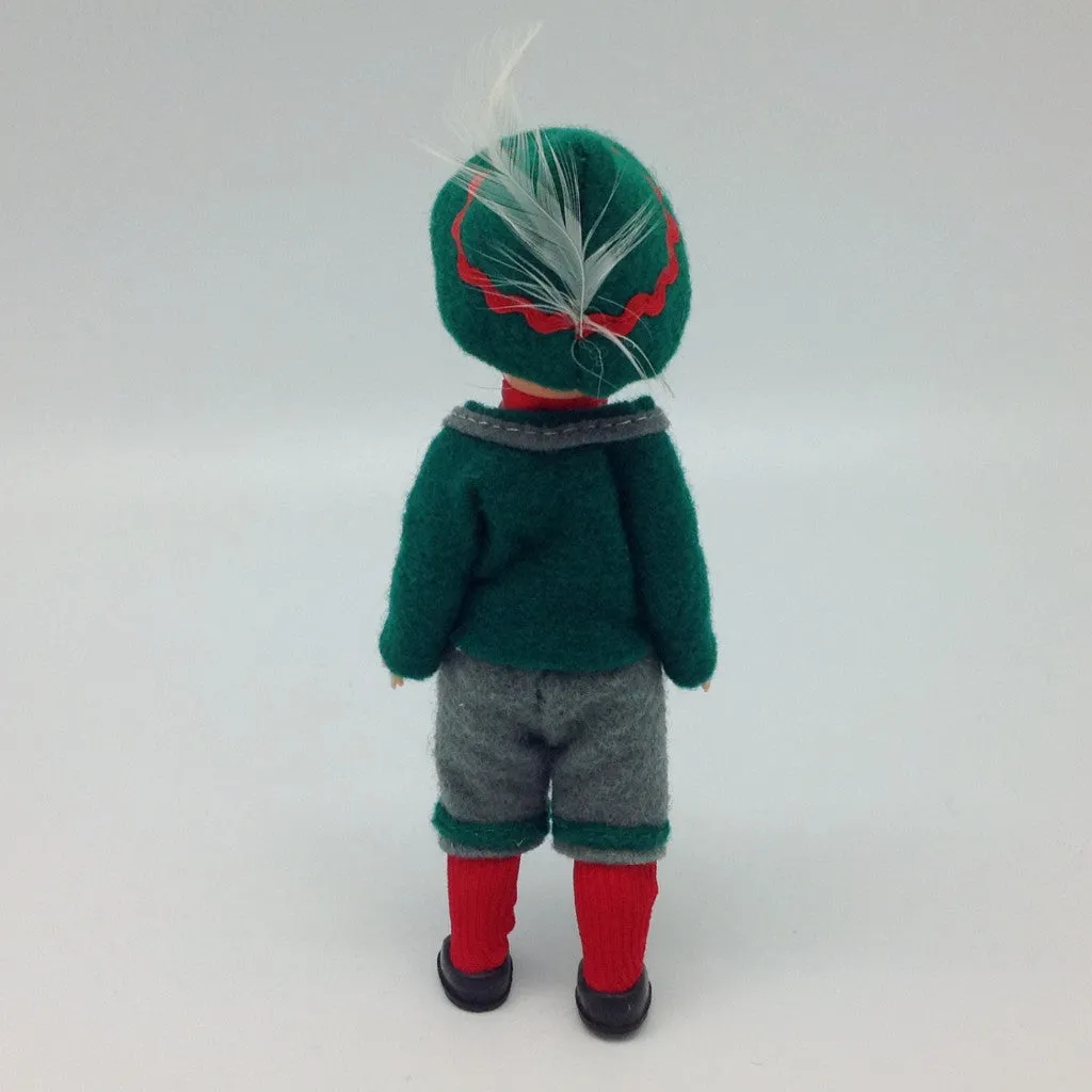 German Costume Boy Doll 6 inches
