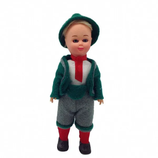 German Costume Boy Doll 6 inches