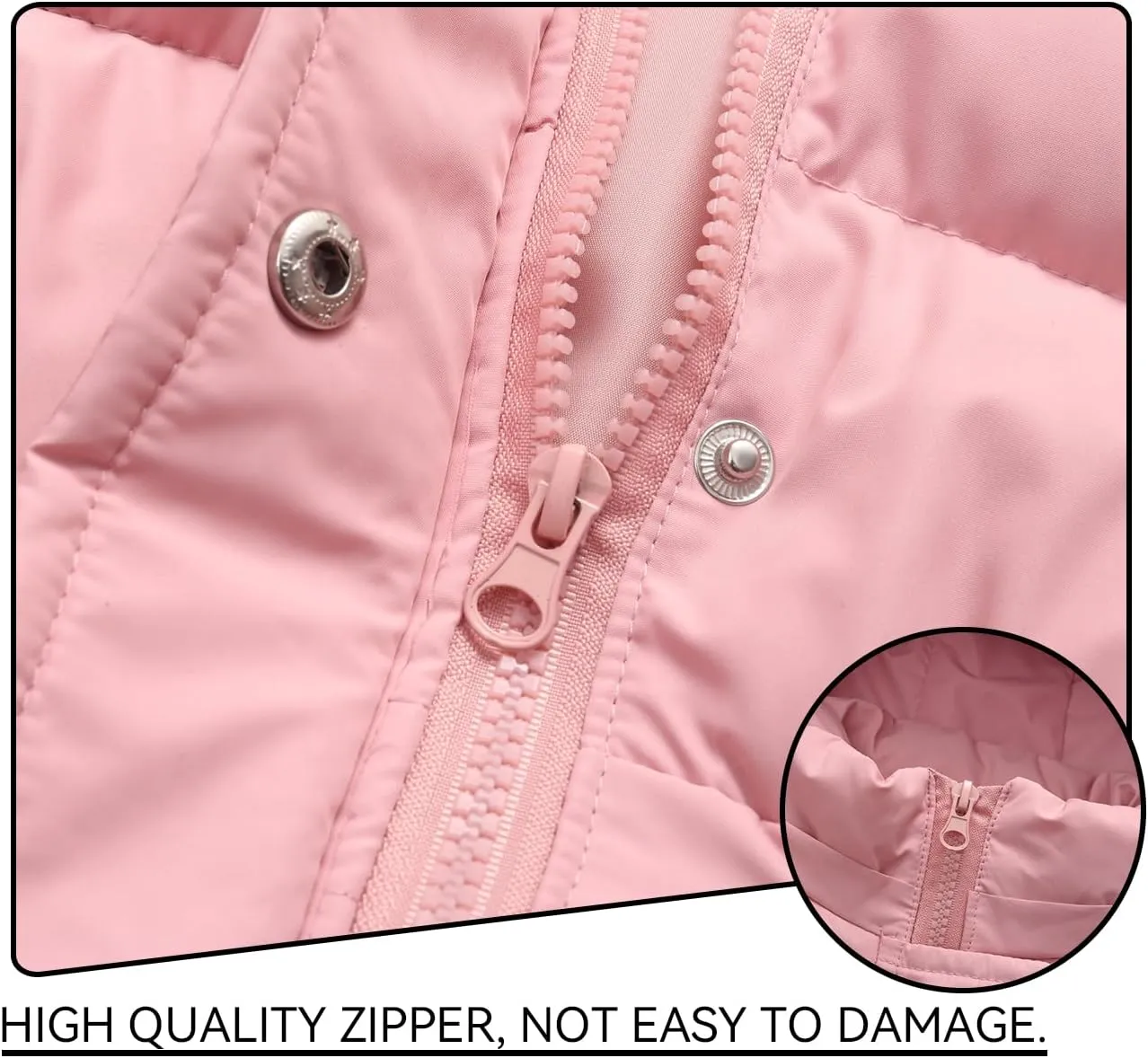 Girl Winter Coat Waterproof Puffer Jacket Hooded Outwear Kids Parka Warm Clothes