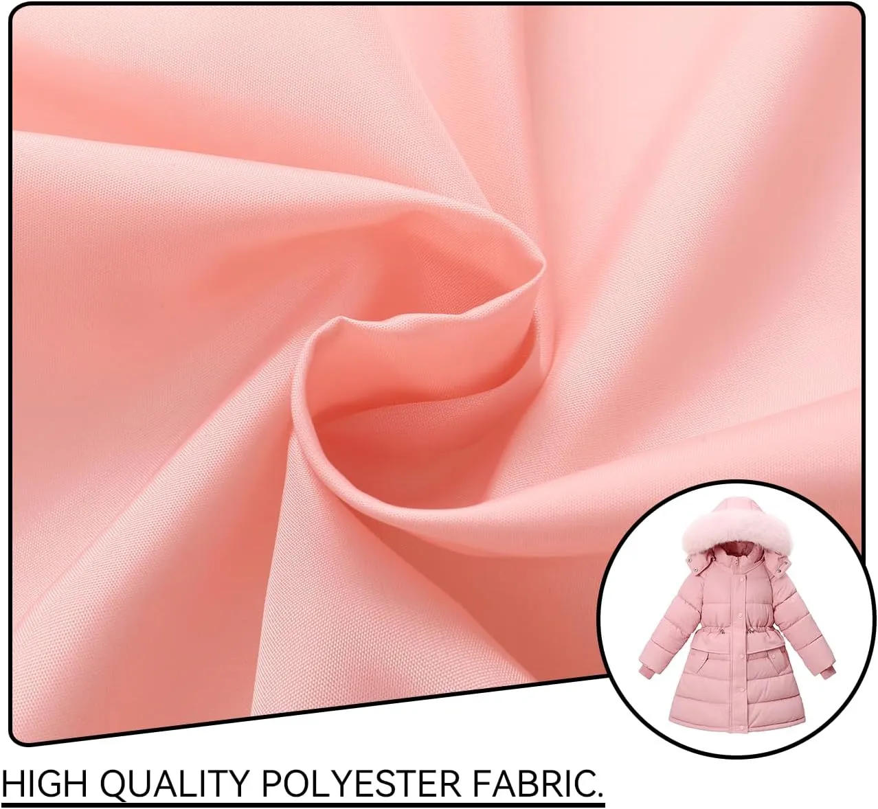 Girl Winter Coat Waterproof Puffer Jacket Hooded Outwear Kids Parka Warm Clothes