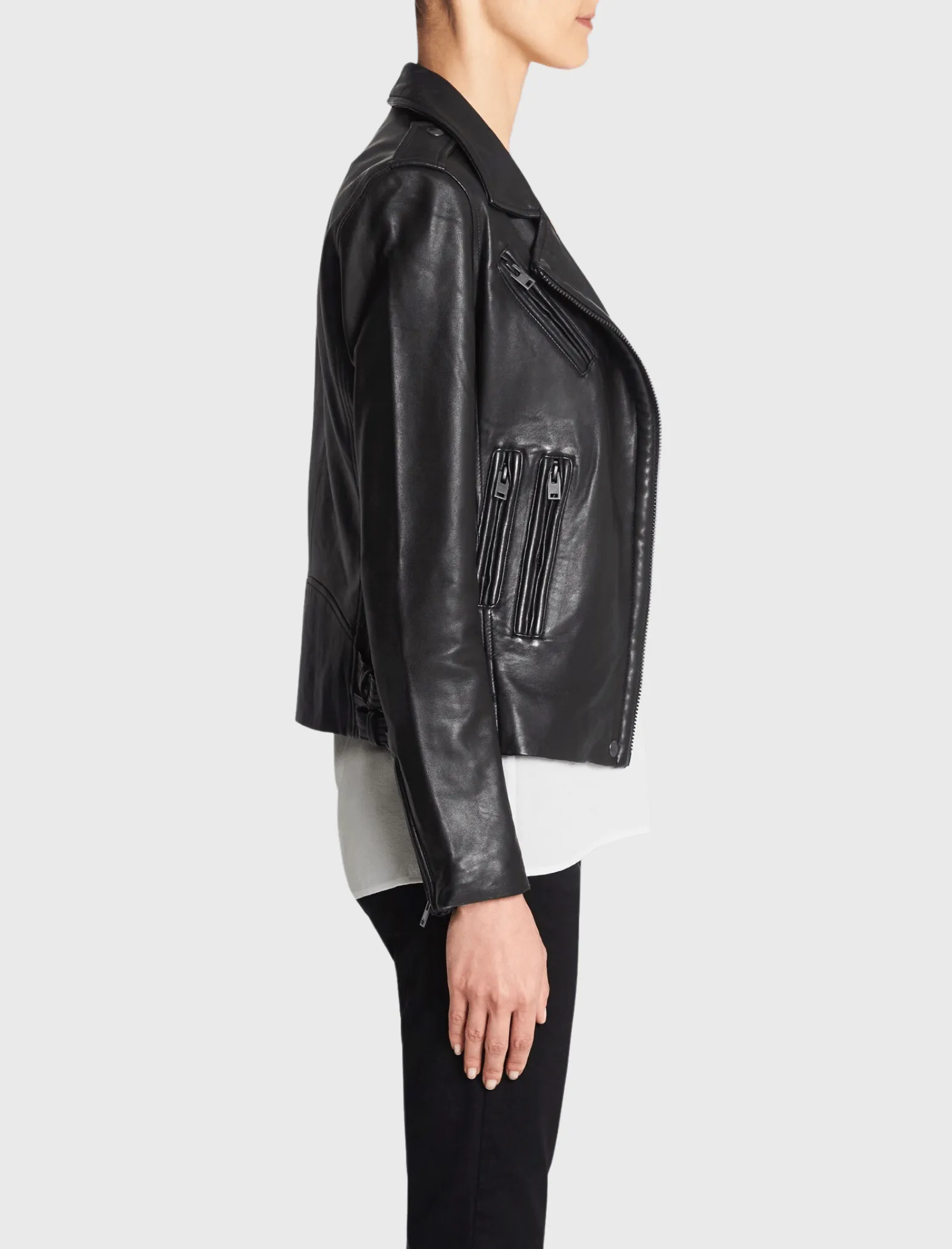 Han Leather Biker Jacket
