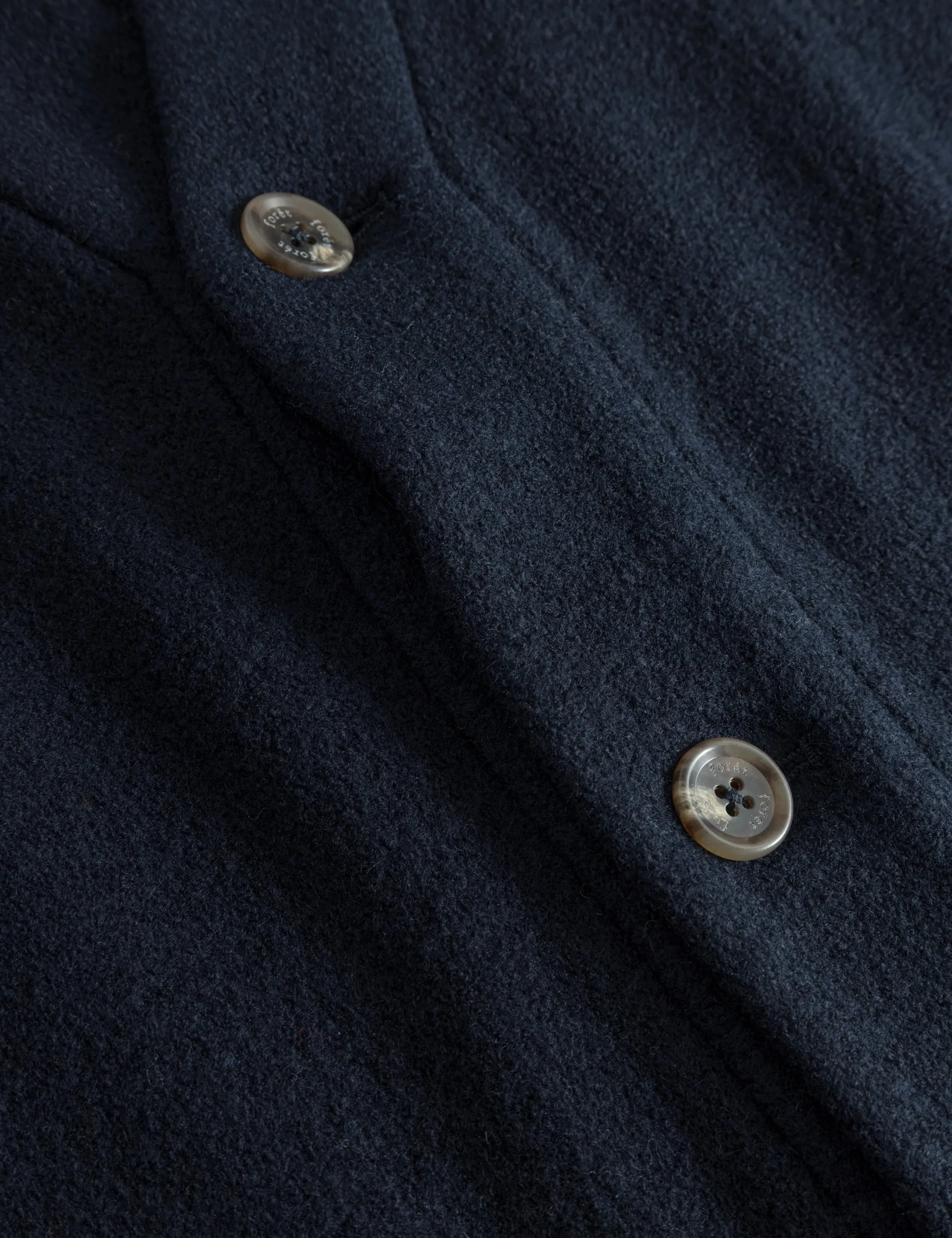 Hill Wool Cardigan | Navy