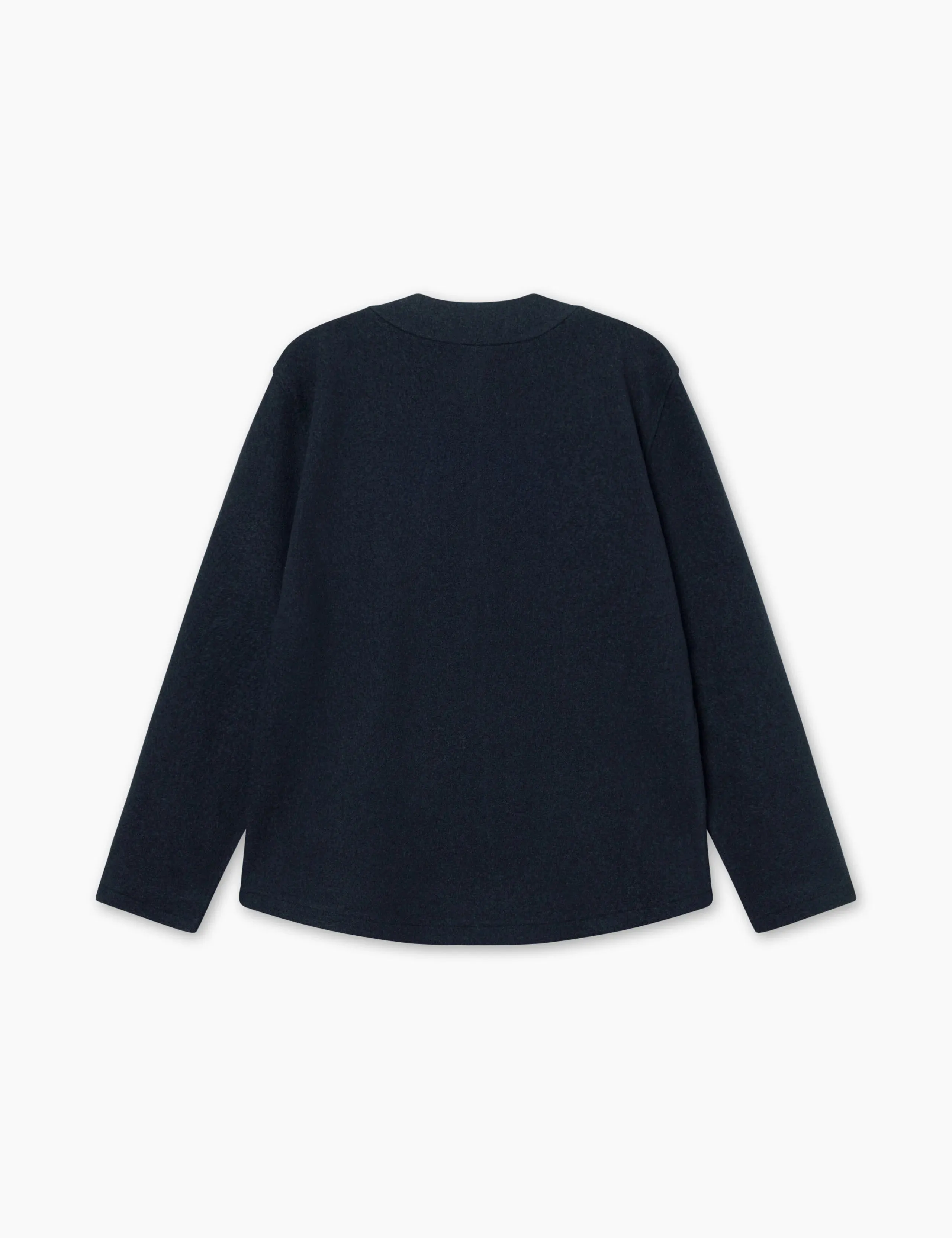 Hill Wool Cardigan | Navy