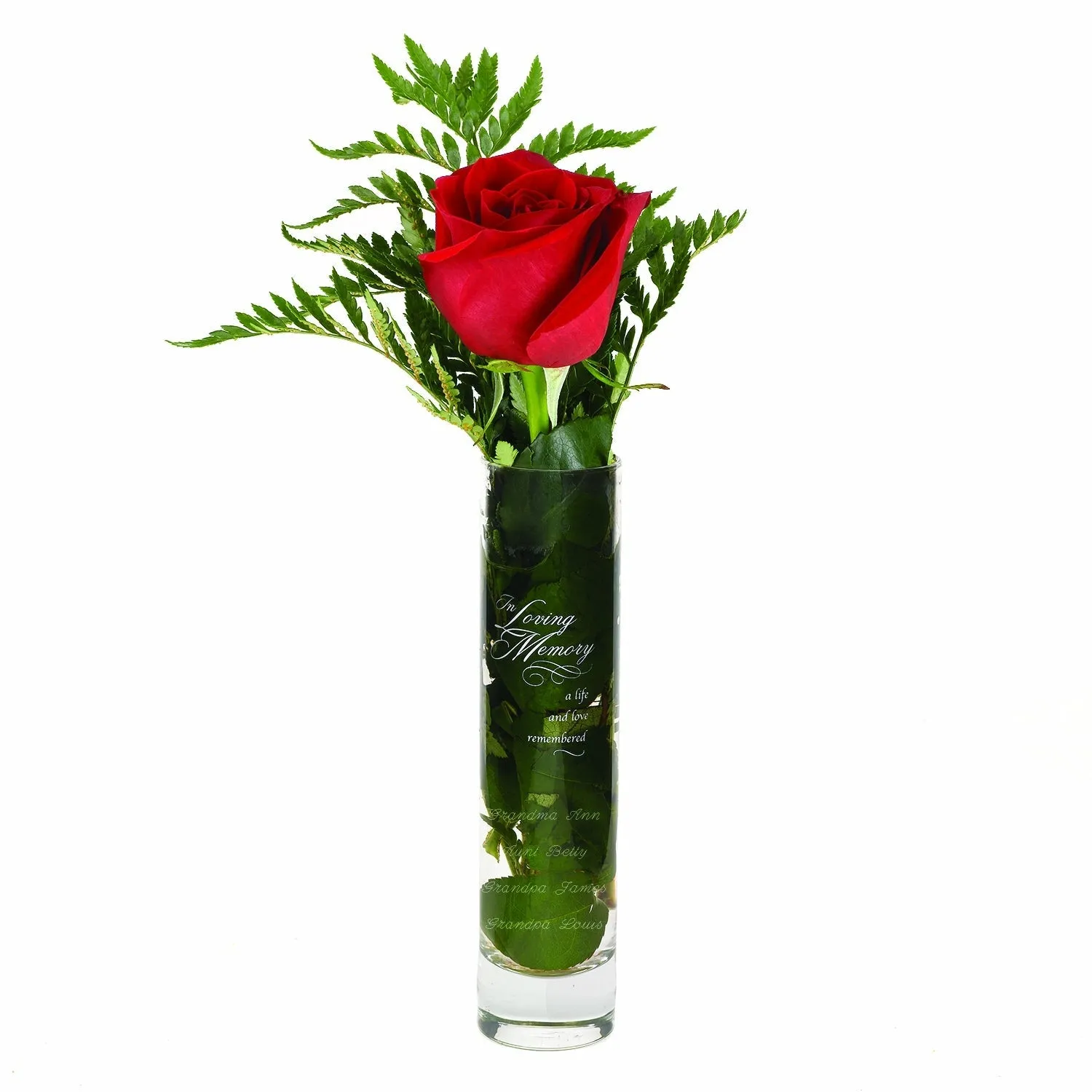 In Loving Memory Bud Vase