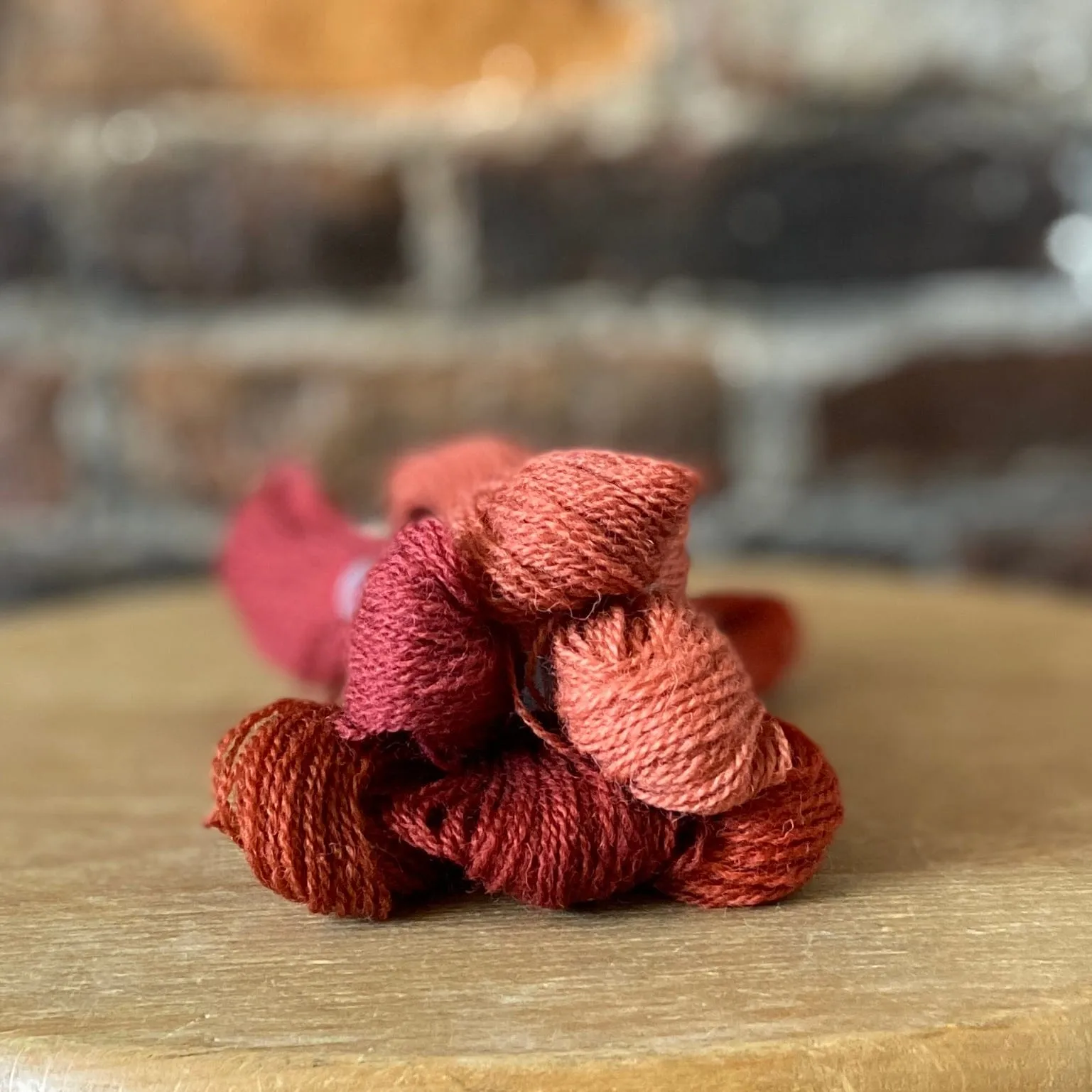 Individual Appletons Crewel Wool Skeins from the Paprika Colorway