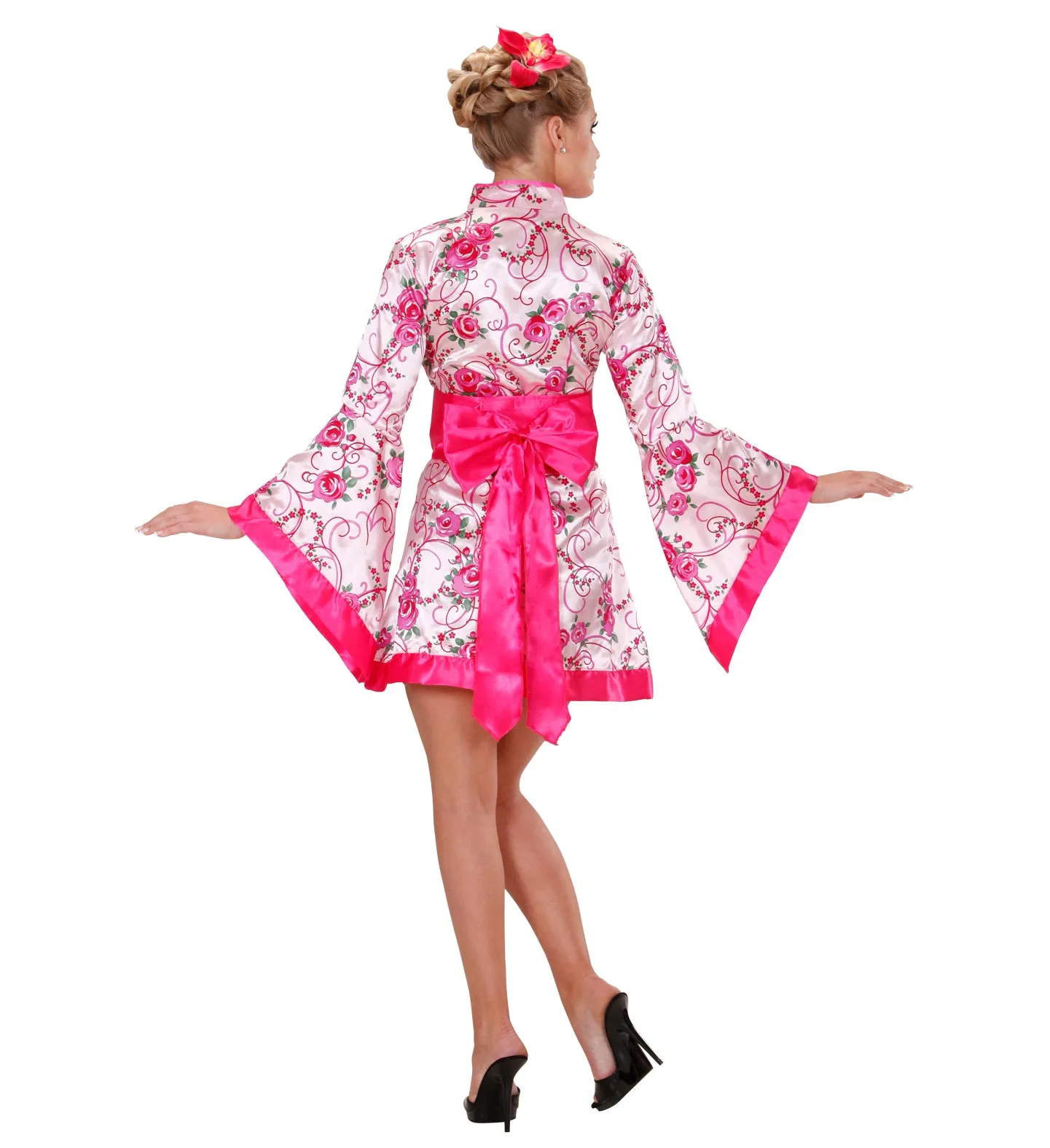 Lady Geisha Costume Pink