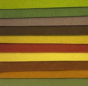Large Wool Felt Roll - Autumn