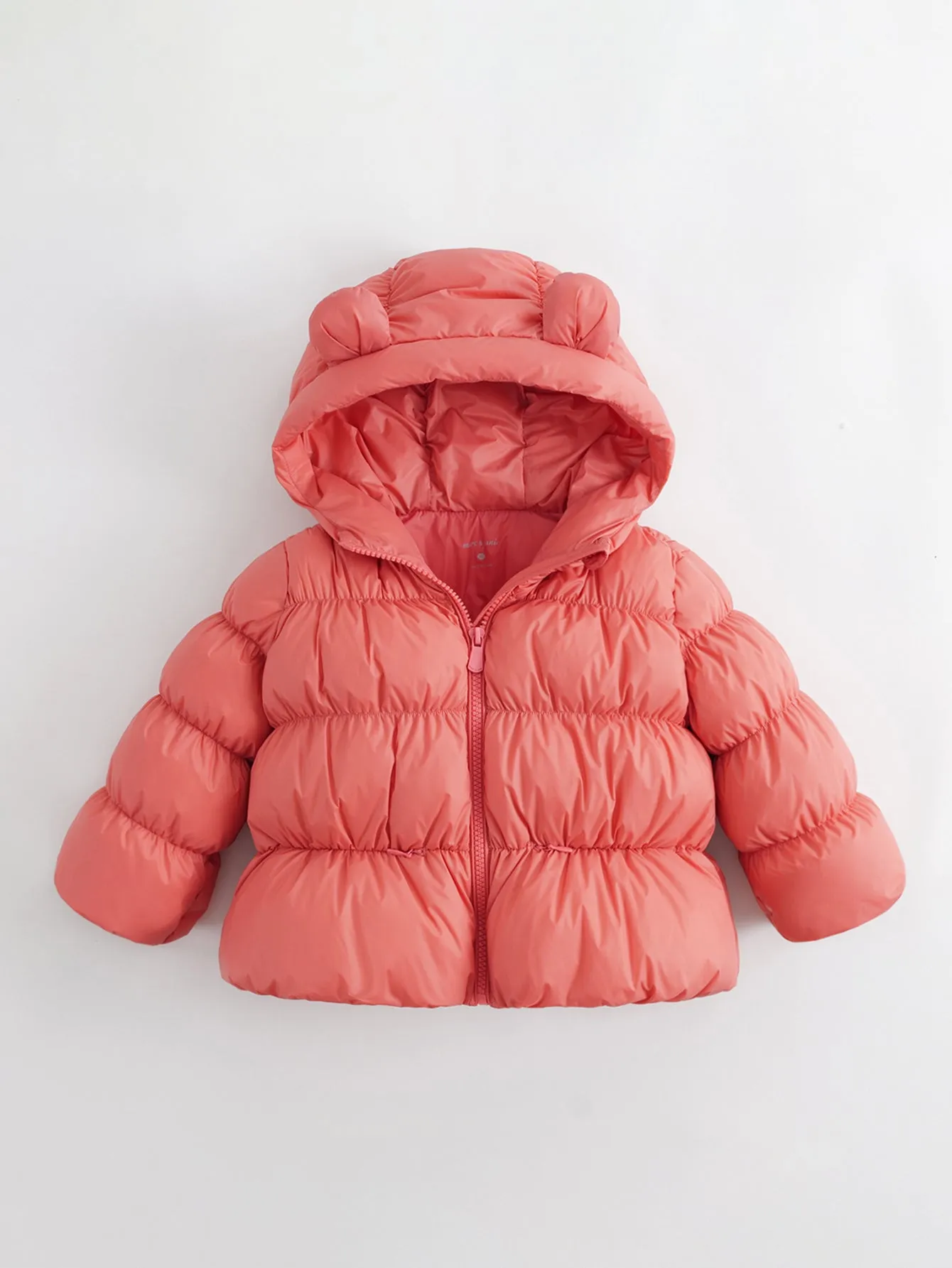 MARC & JANIE Girls Ultralight Little Ears Hooded Down Parka  231628