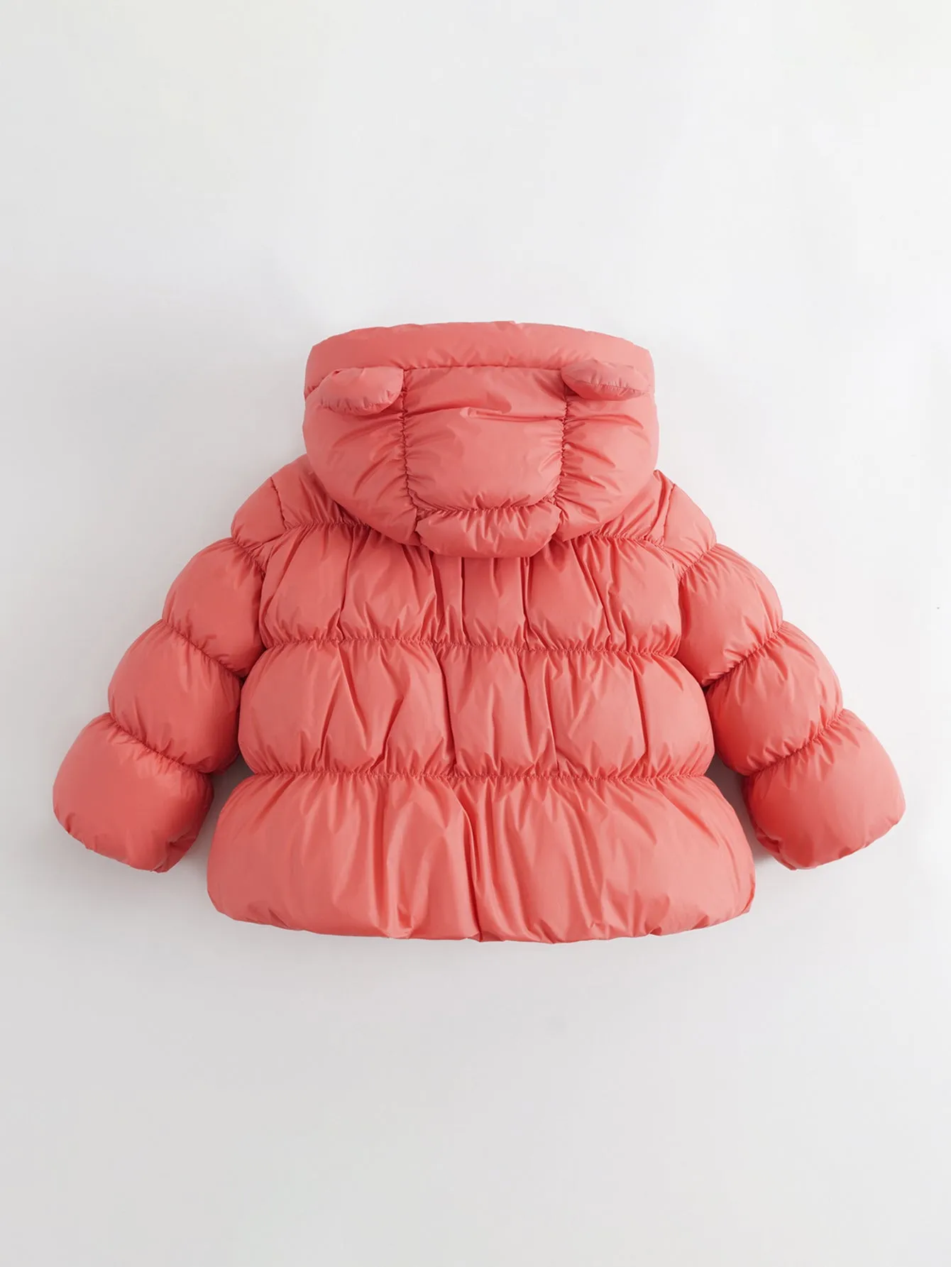 MARC & JANIE Girls Ultralight Little Ears Hooded Down Parka  231628