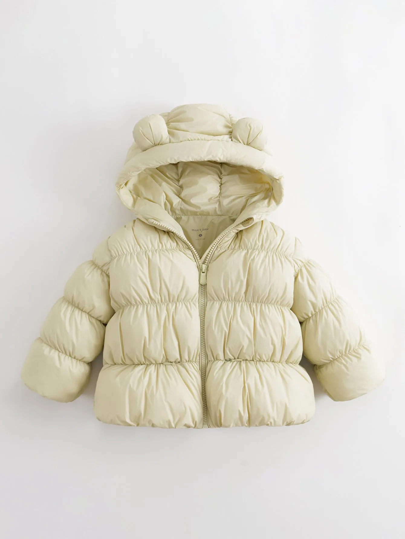 MARC & JANIE Girls Ultralight Little Ears Hooded Down Parka  231628