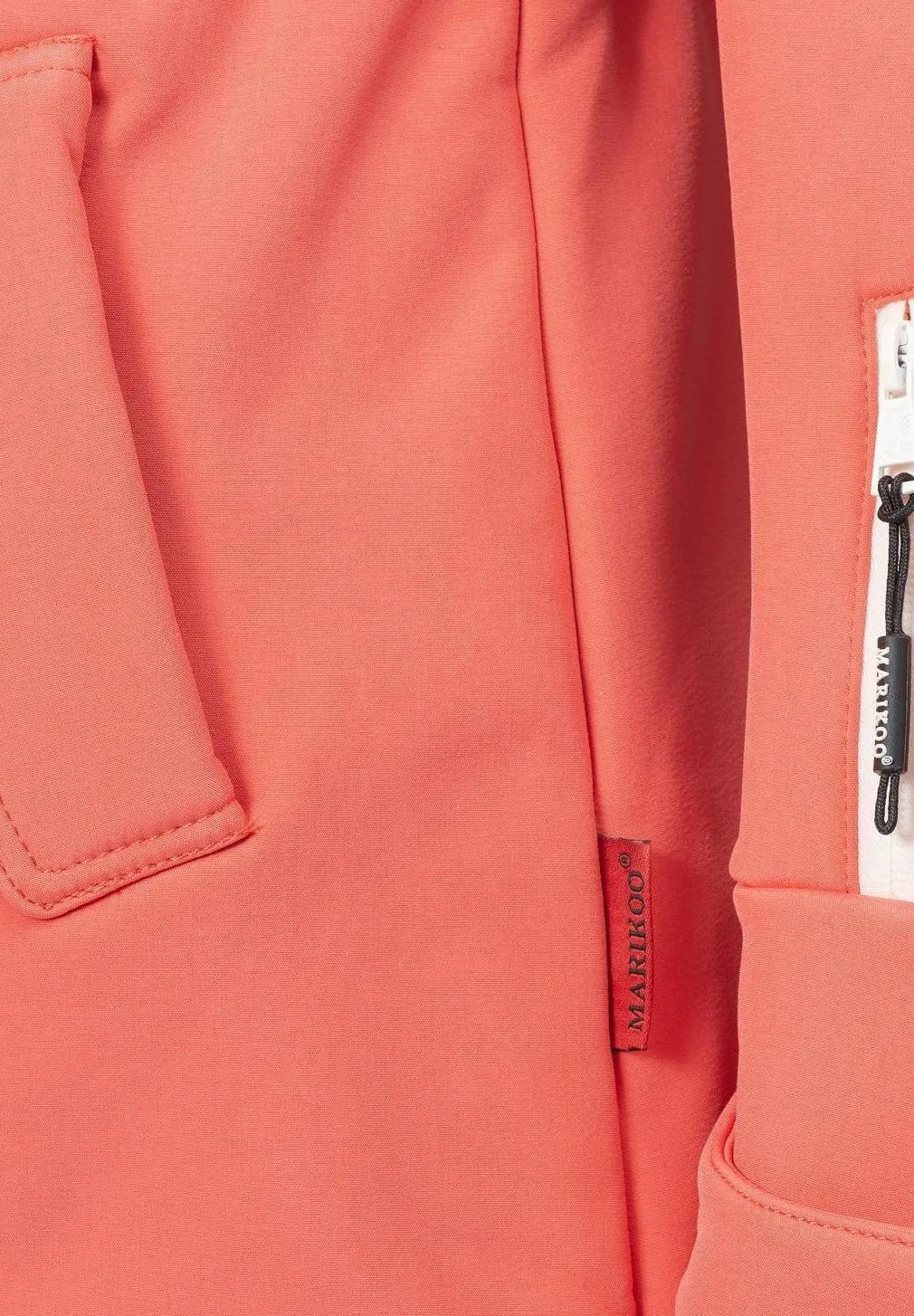 Marikoo parka, coral