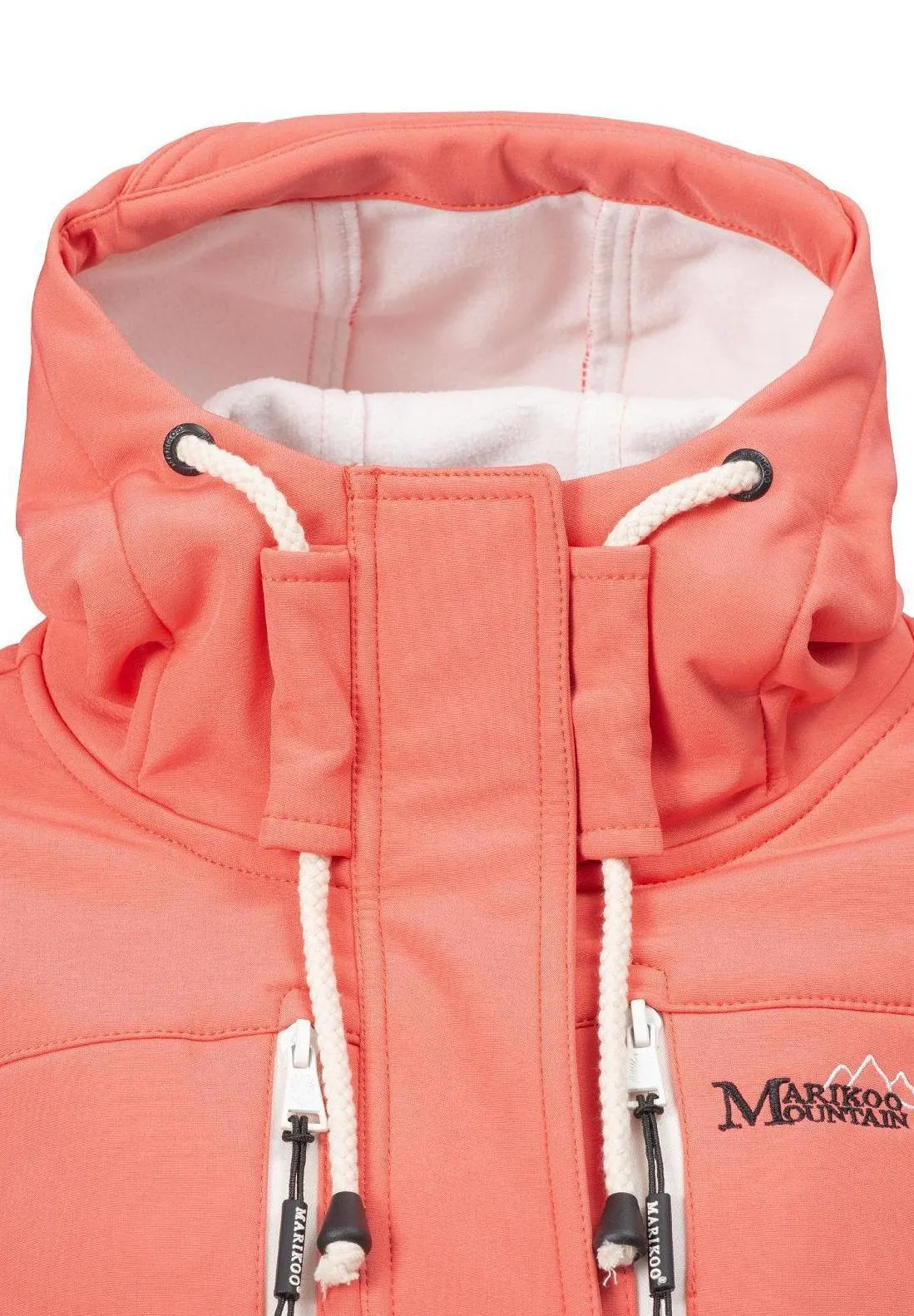 Marikoo parka, coral