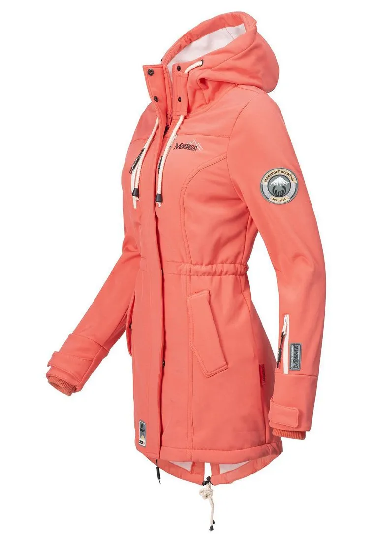 Marikoo parka, coral