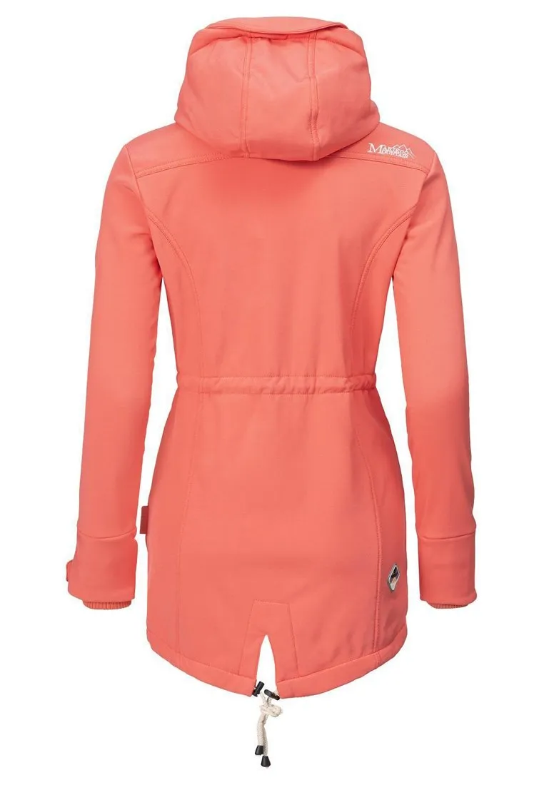 Marikoo parka, coral