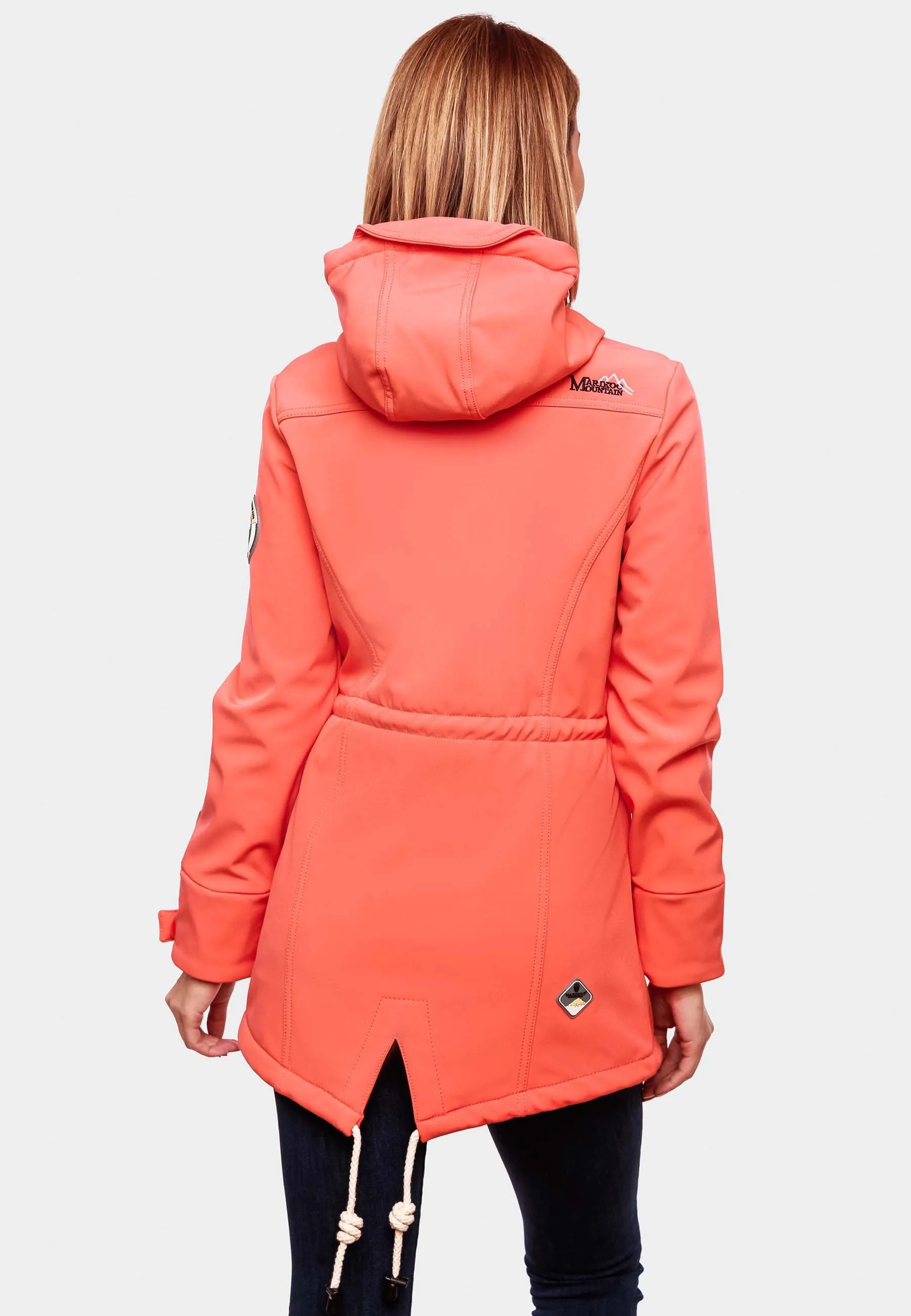 Marikoo parka, coral