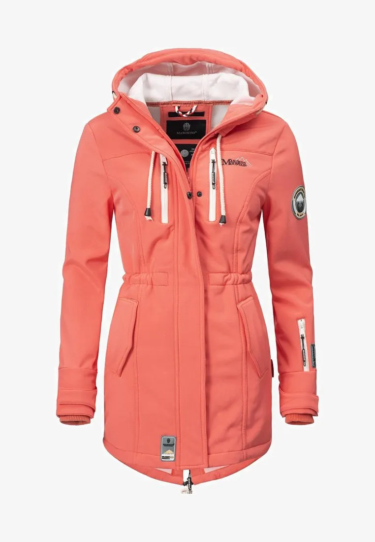 Marikoo parka, coral