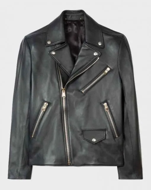 Men's Beau Knapp Death Wish Leather Jacket