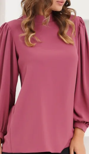Nariman Essential Everyday Blouse - Brick - Final Sale