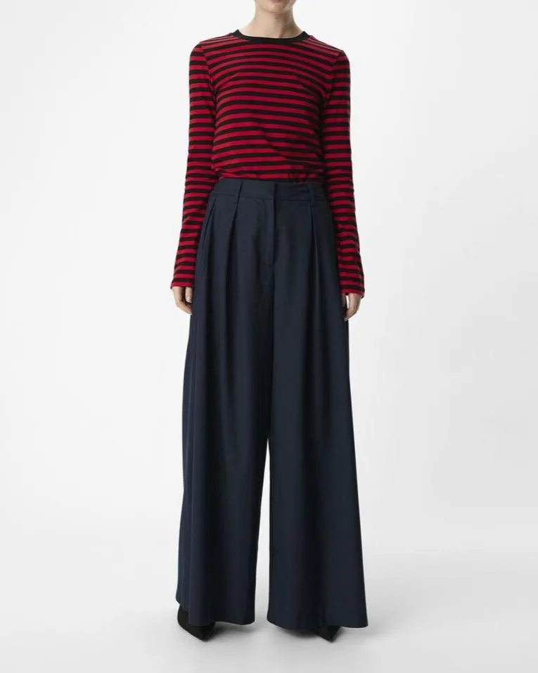 OBJREGAN HW SUPER WIDE PANTS | SKY CAPTAIN