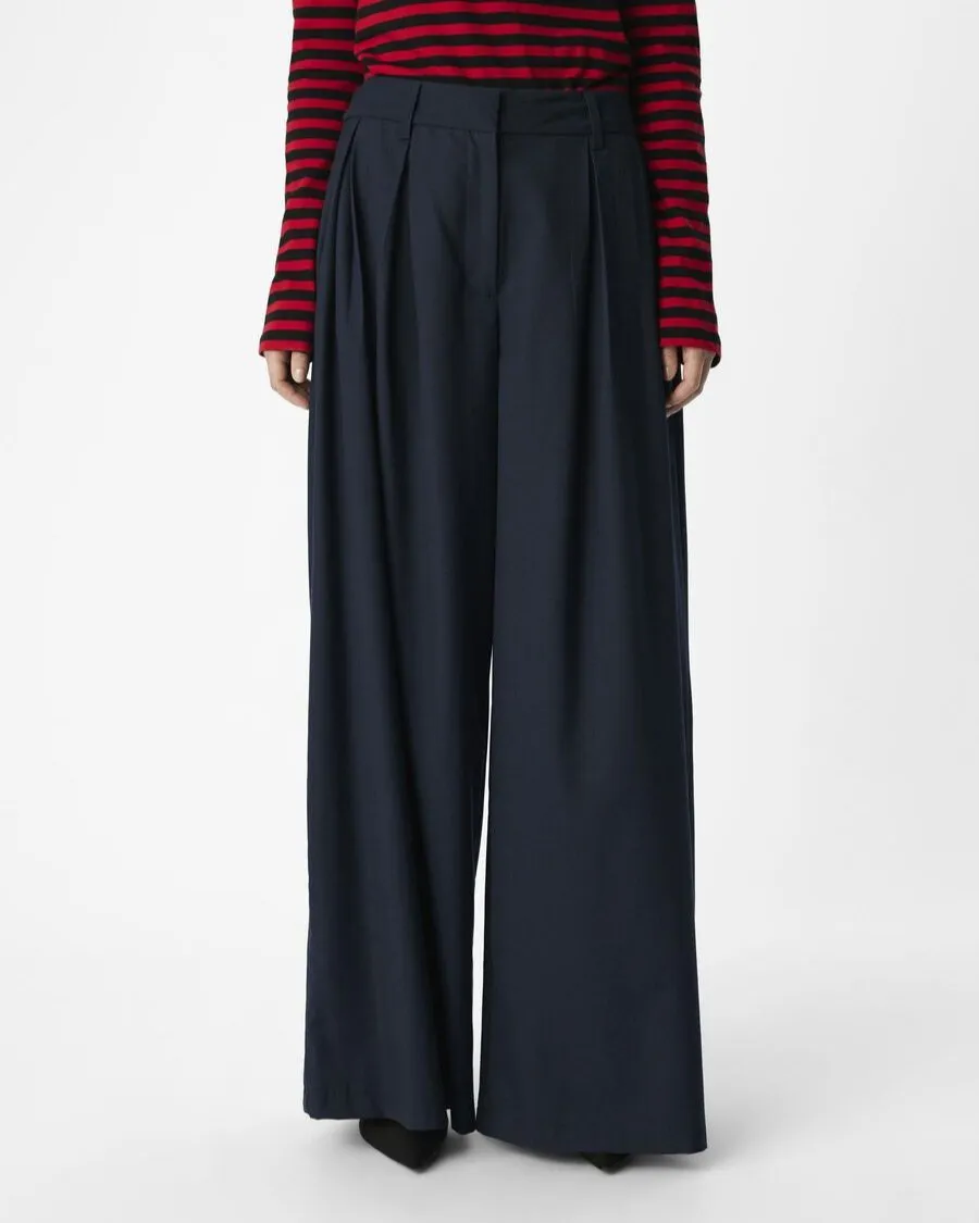 OBJREGAN HW SUPER WIDE PANTS | SKY CAPTAIN