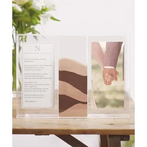 "Clearly Love" Sand Ceremony Shadow Box