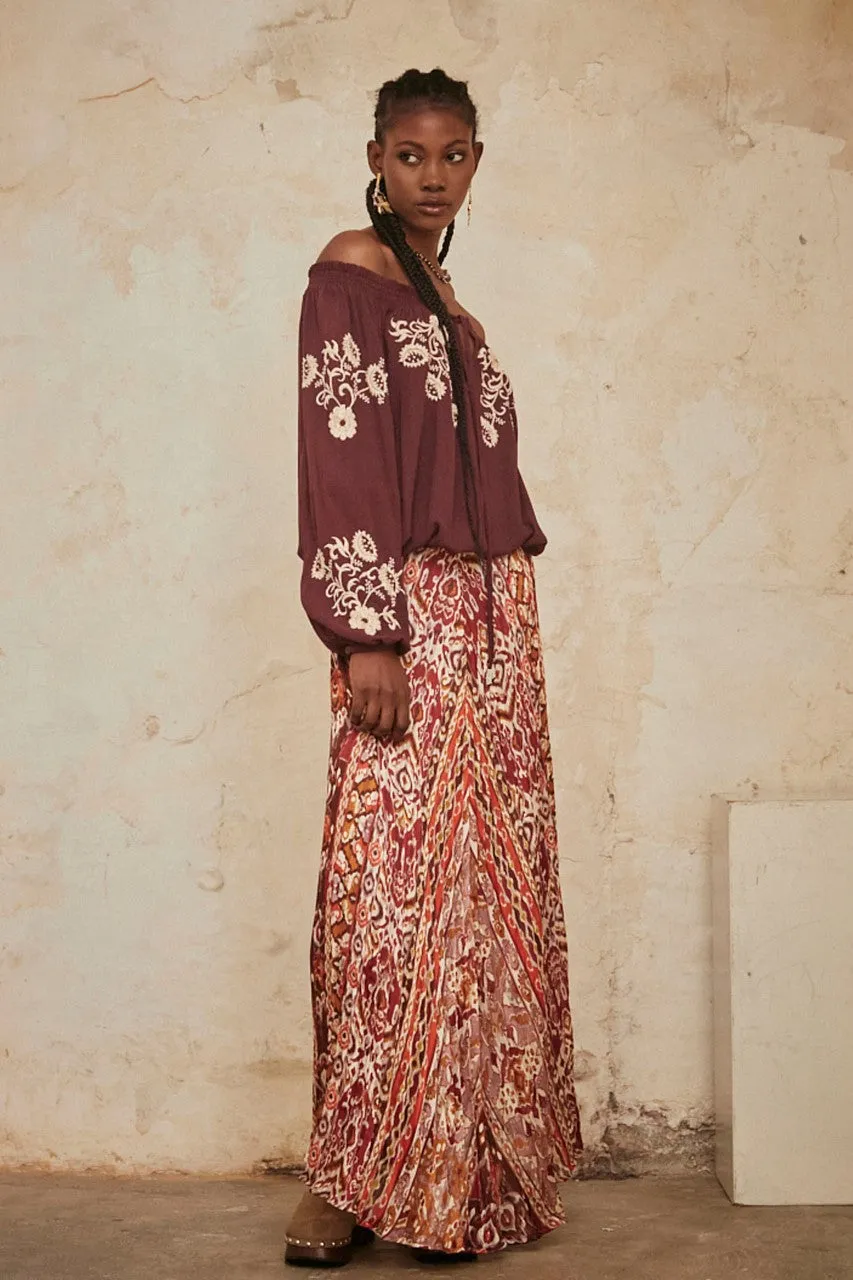 Romantic Embroidered Blouse