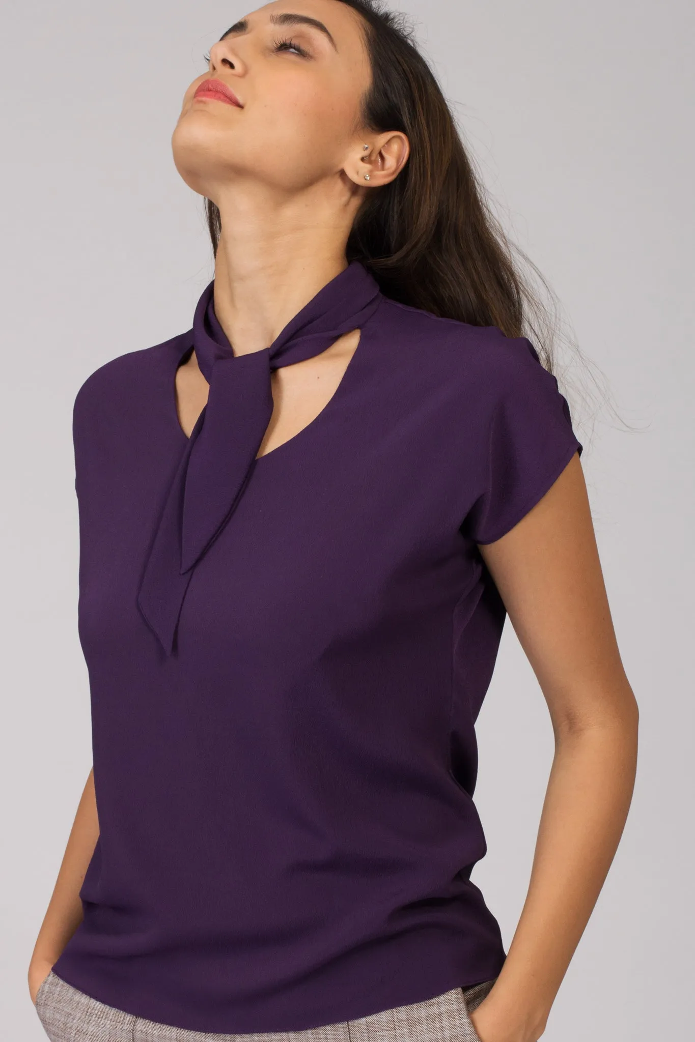 Sailor flowy blouse