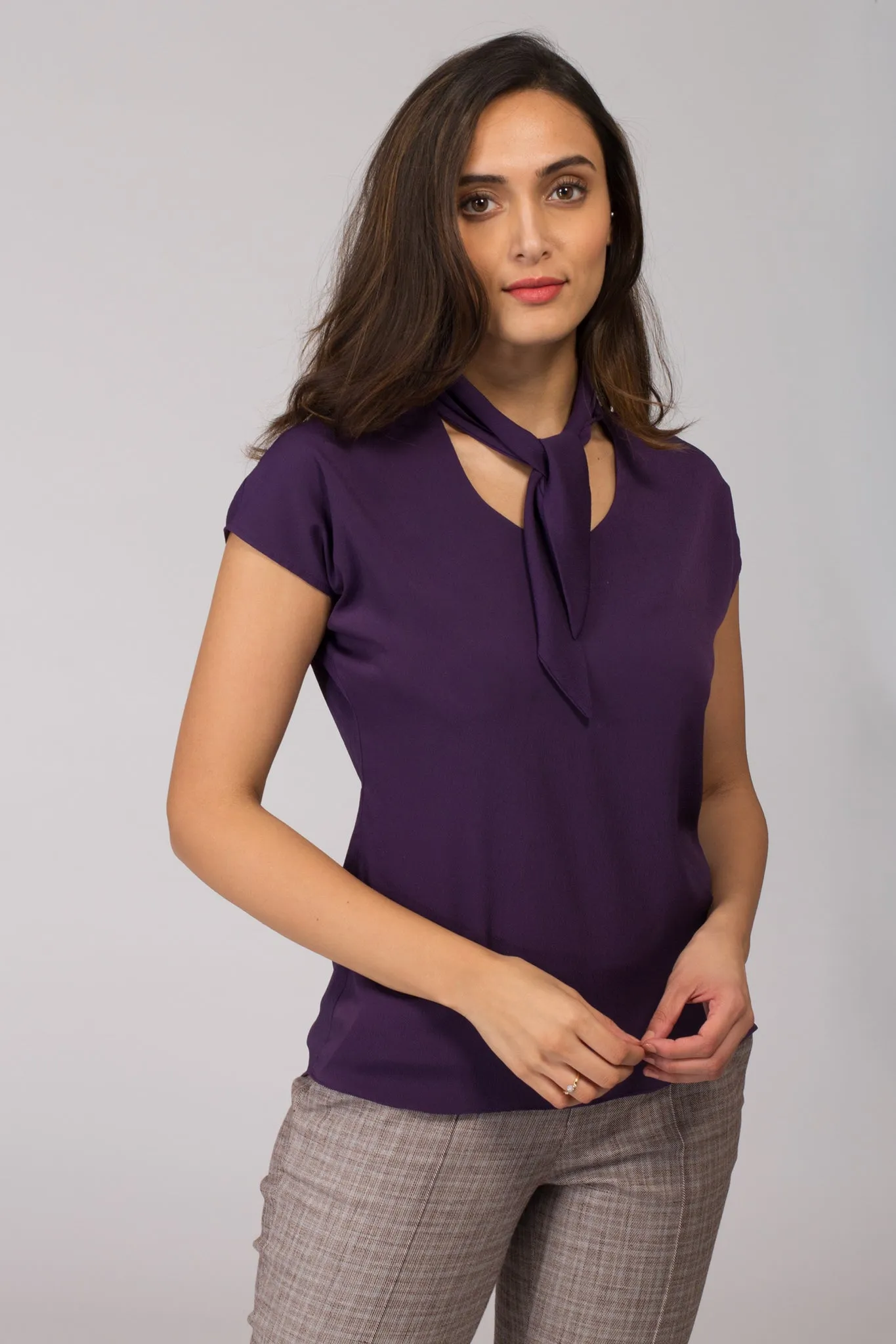 Sailor flowy blouse