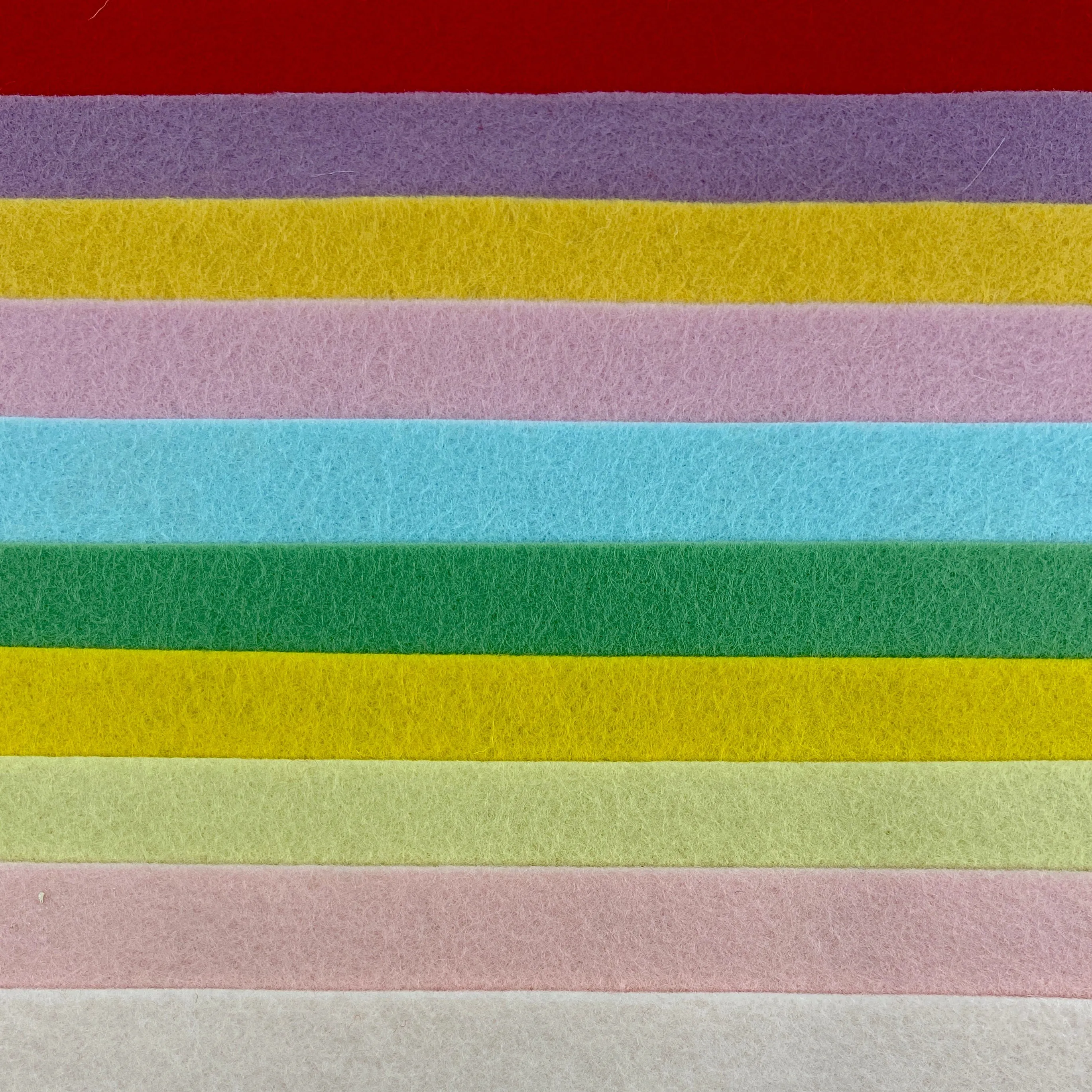 Small Wool Felt Roll - Candy Hearts
