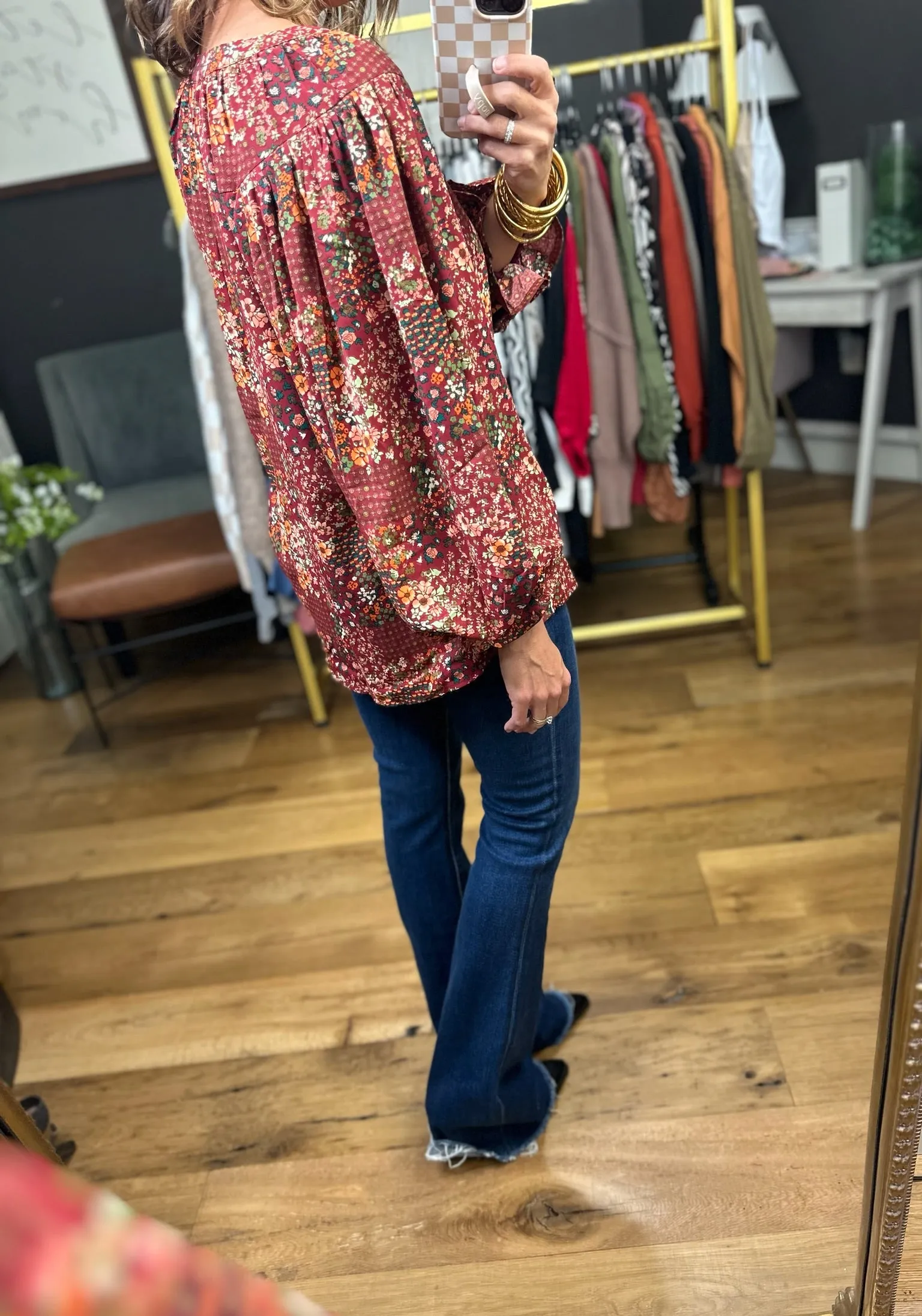 The Sydney Printed Blouse