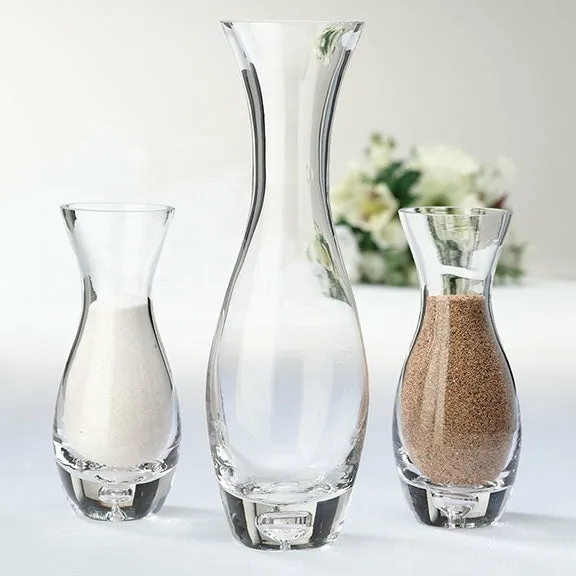 Together Forever Unity Vase Sand Set-Heart Monogram