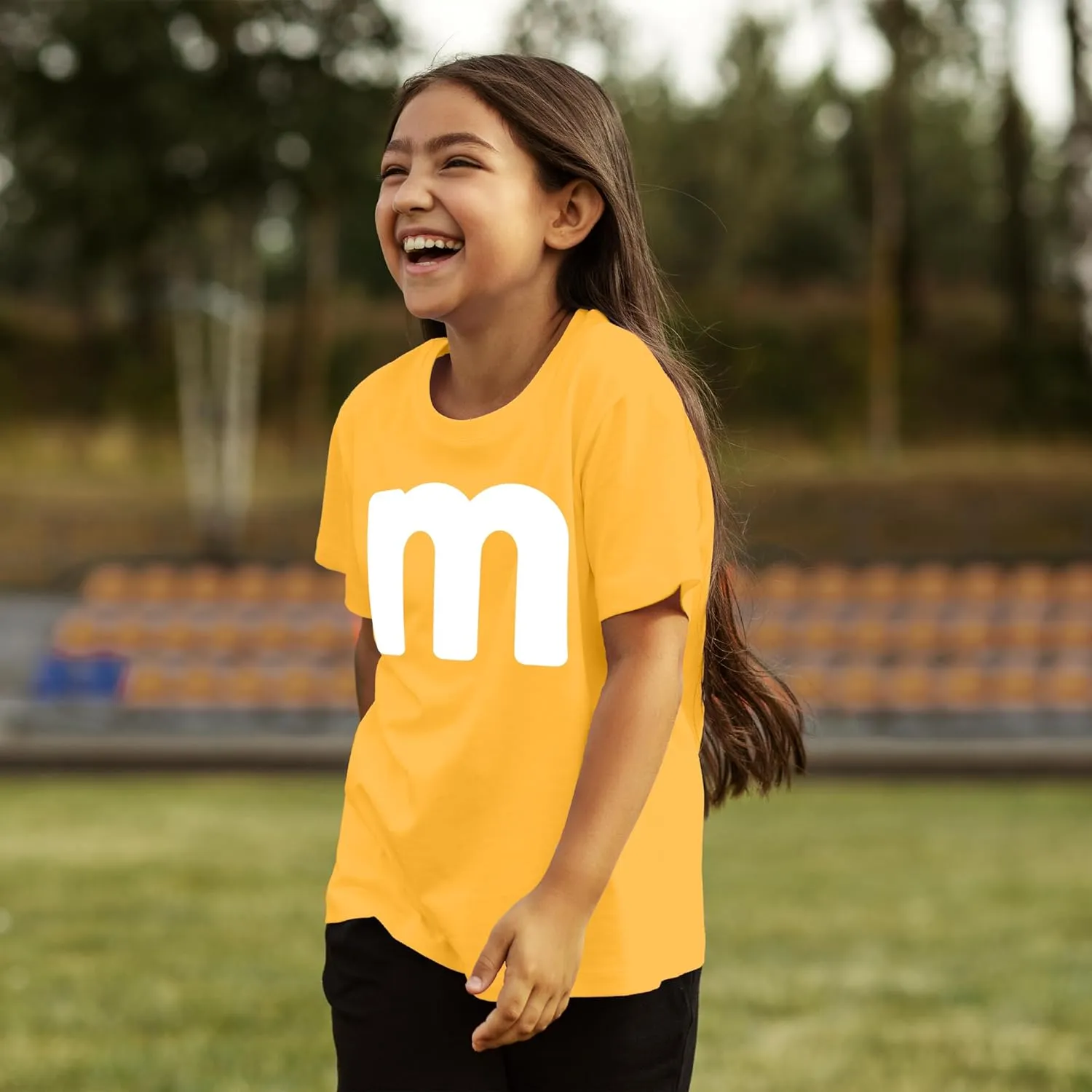 Unisex Youth Letter M Halloween Costumes T-Shirt for Boys/Girl | Funny Cool Graphic Tee Shirts Idea